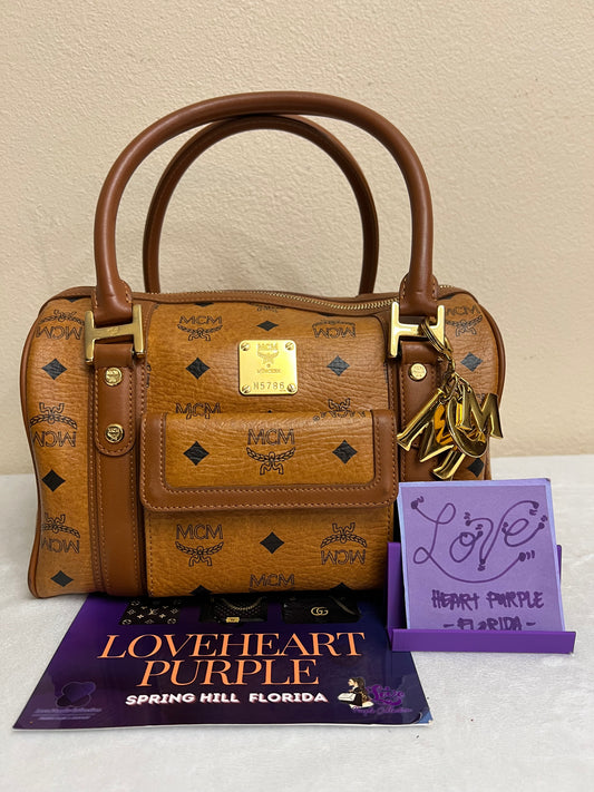 MCM BOSTON COGNAC