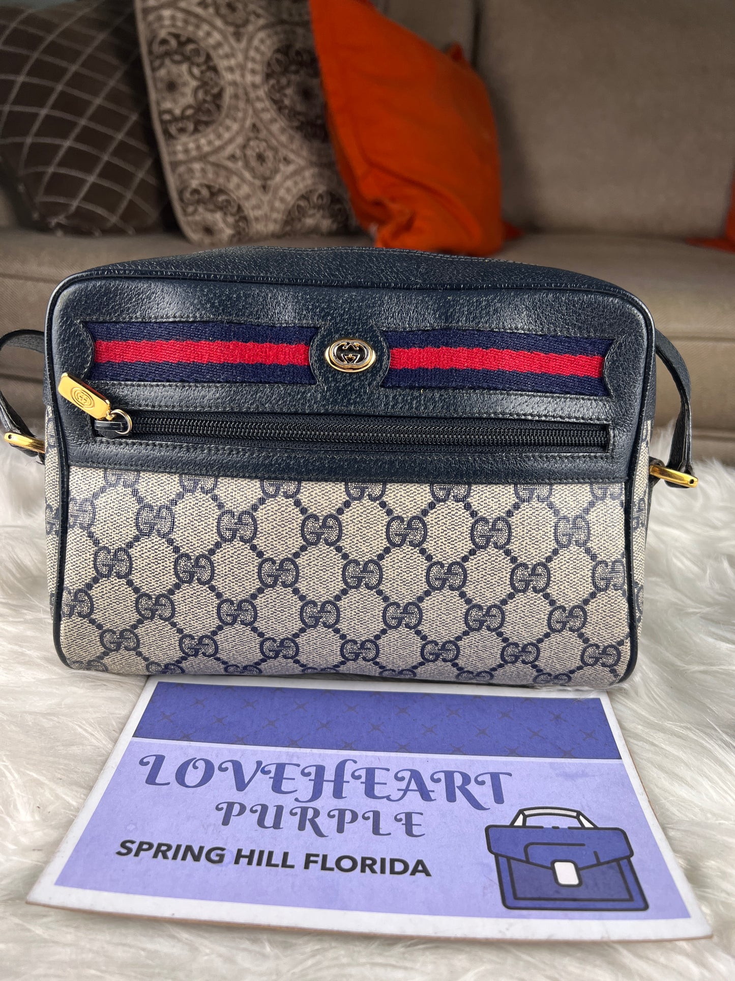 SHERRYLINE NAVY CROSSBODY BAG