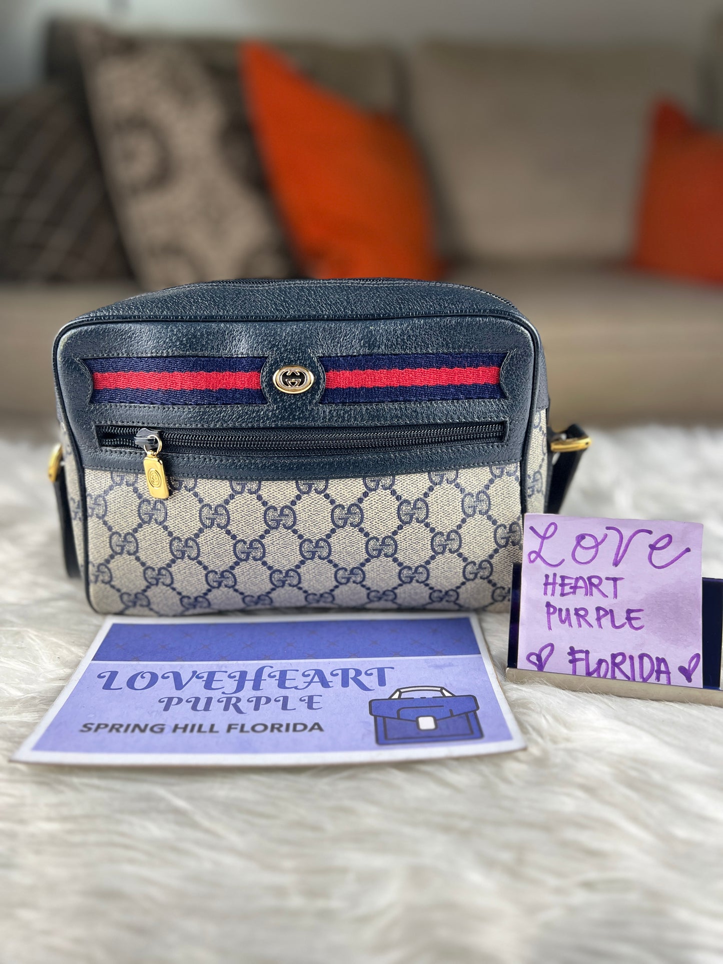 SHERRYLINE NAVY CROSSBODY BAG