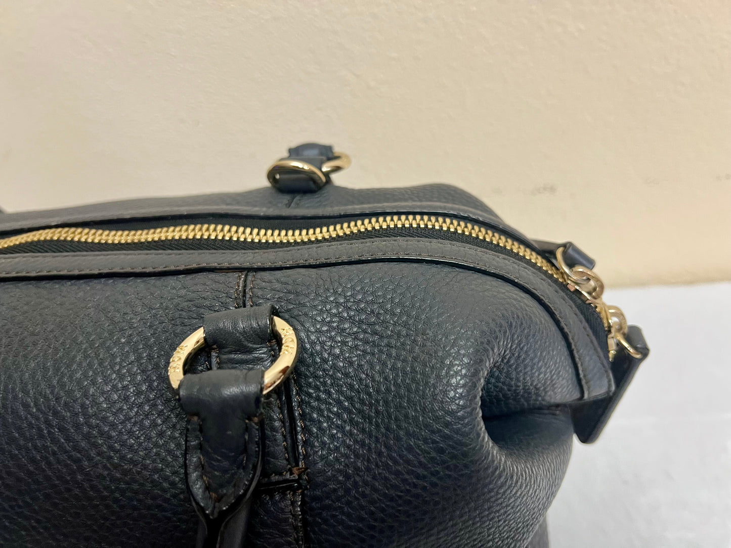 MCM BOSTON SOFT LEATHER