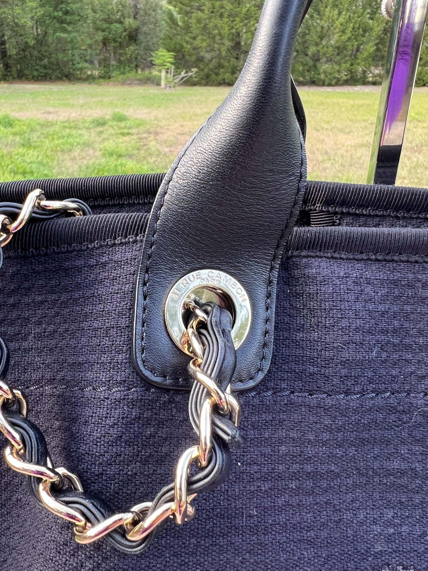 DEAUVILLE TOTE MEDIUM BLACK