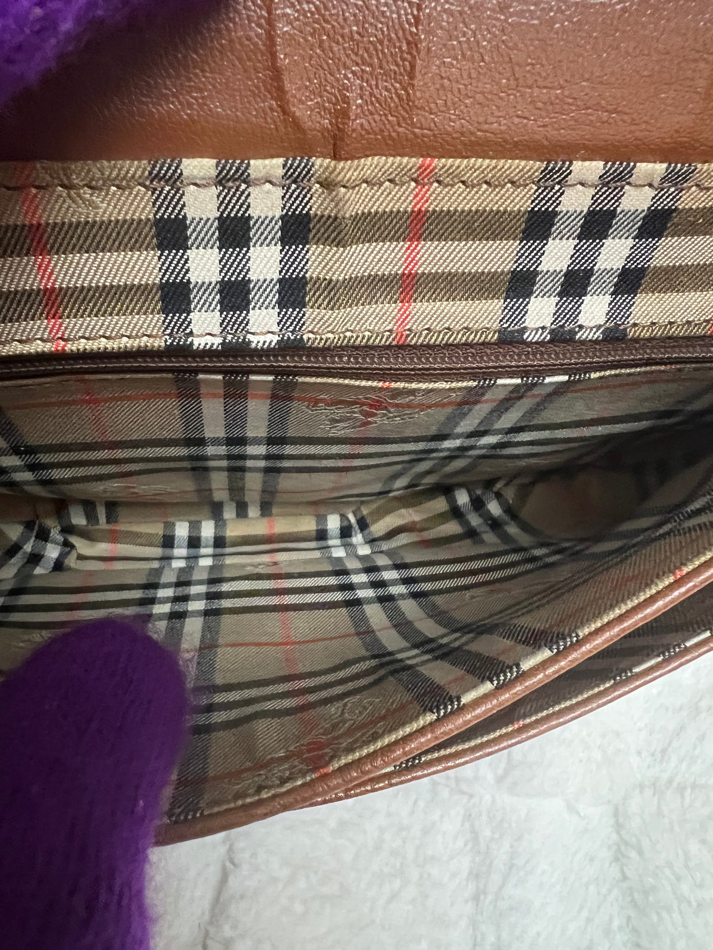 B _ B CROSSBODY BROWN
