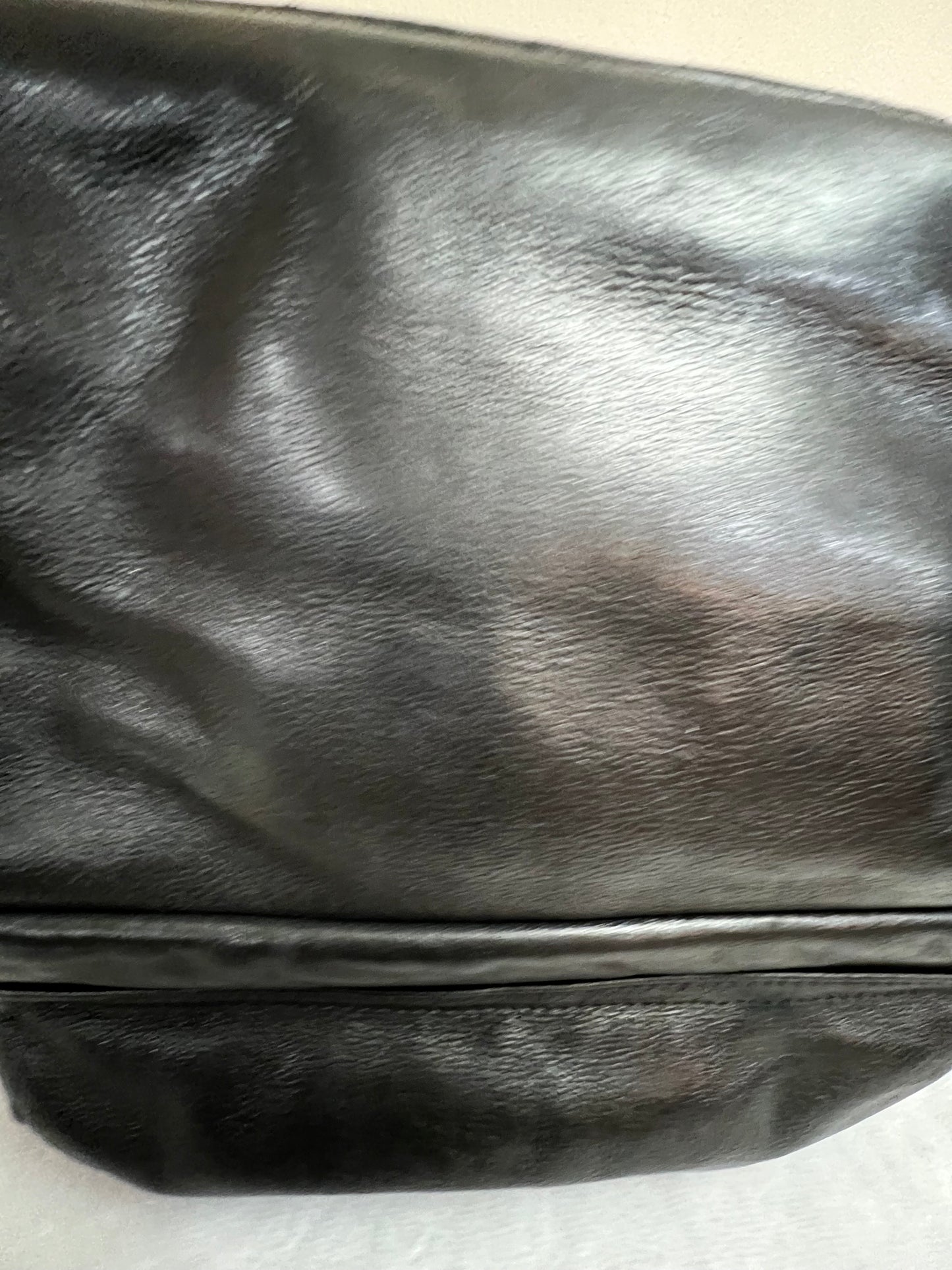 MCM BAGPACK MAROON METALLIC LEATHER