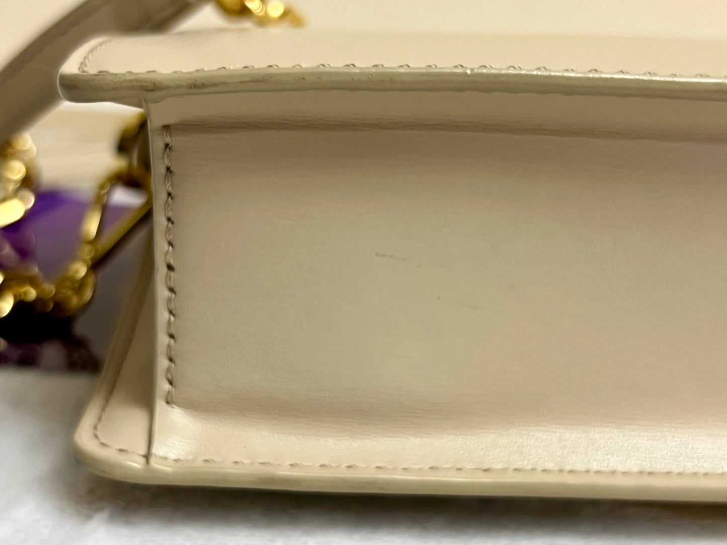 MCM Tracy Laurel Leather Chain Crossbody.