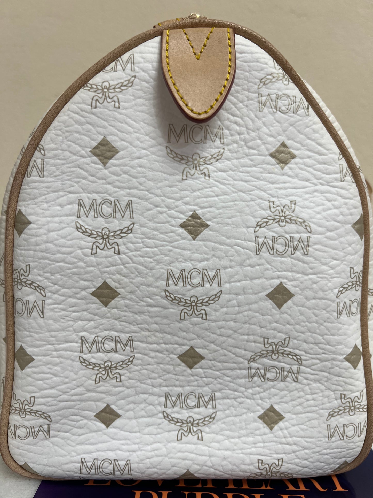 MCM BOSTON WHITE 30