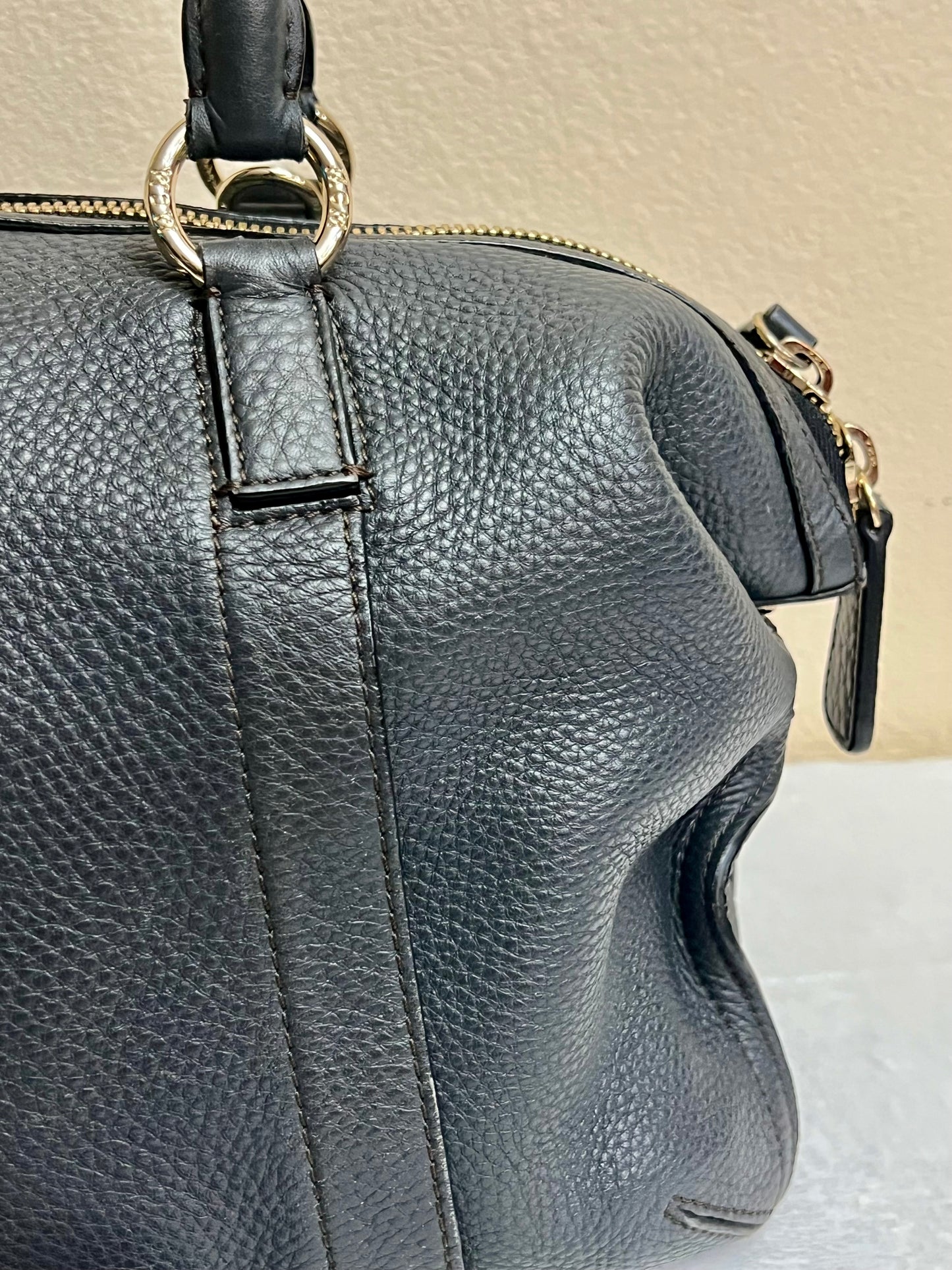 MCM BOSTON SOFT LEATHER