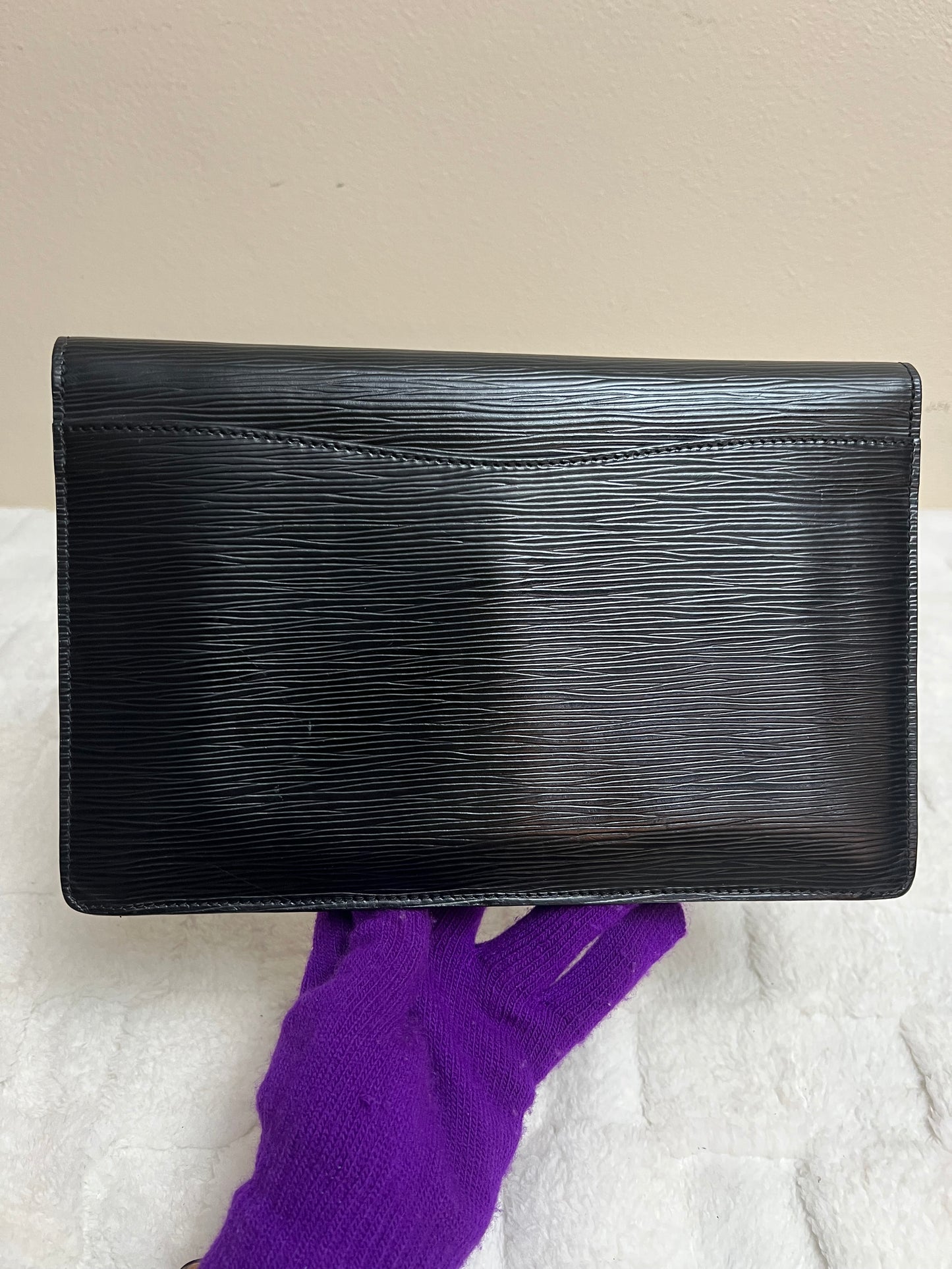 MONTAIGENE EPI CLUTCH BLACK