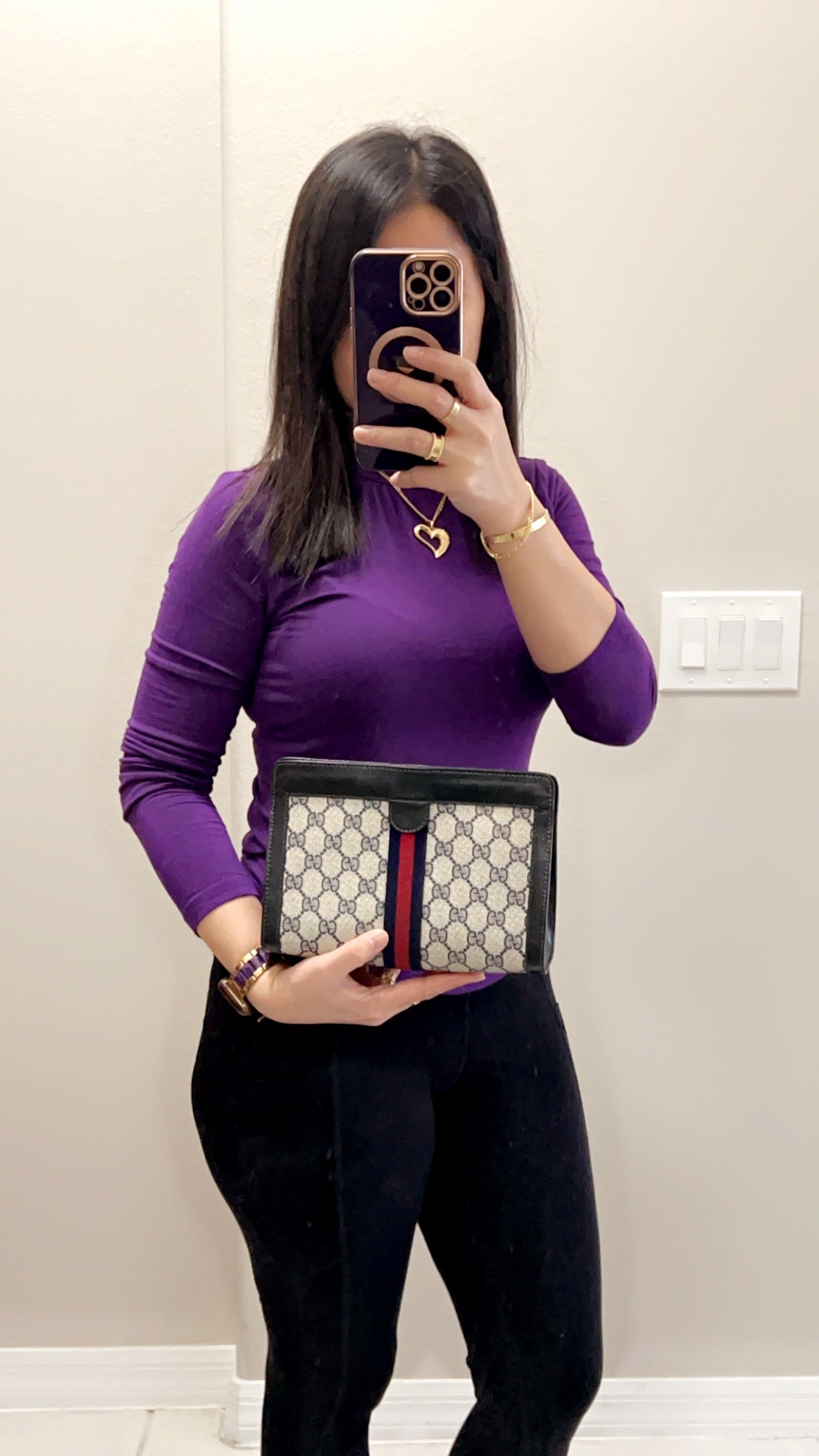 NAVY SHERRYLINE CLUTCH/BAG