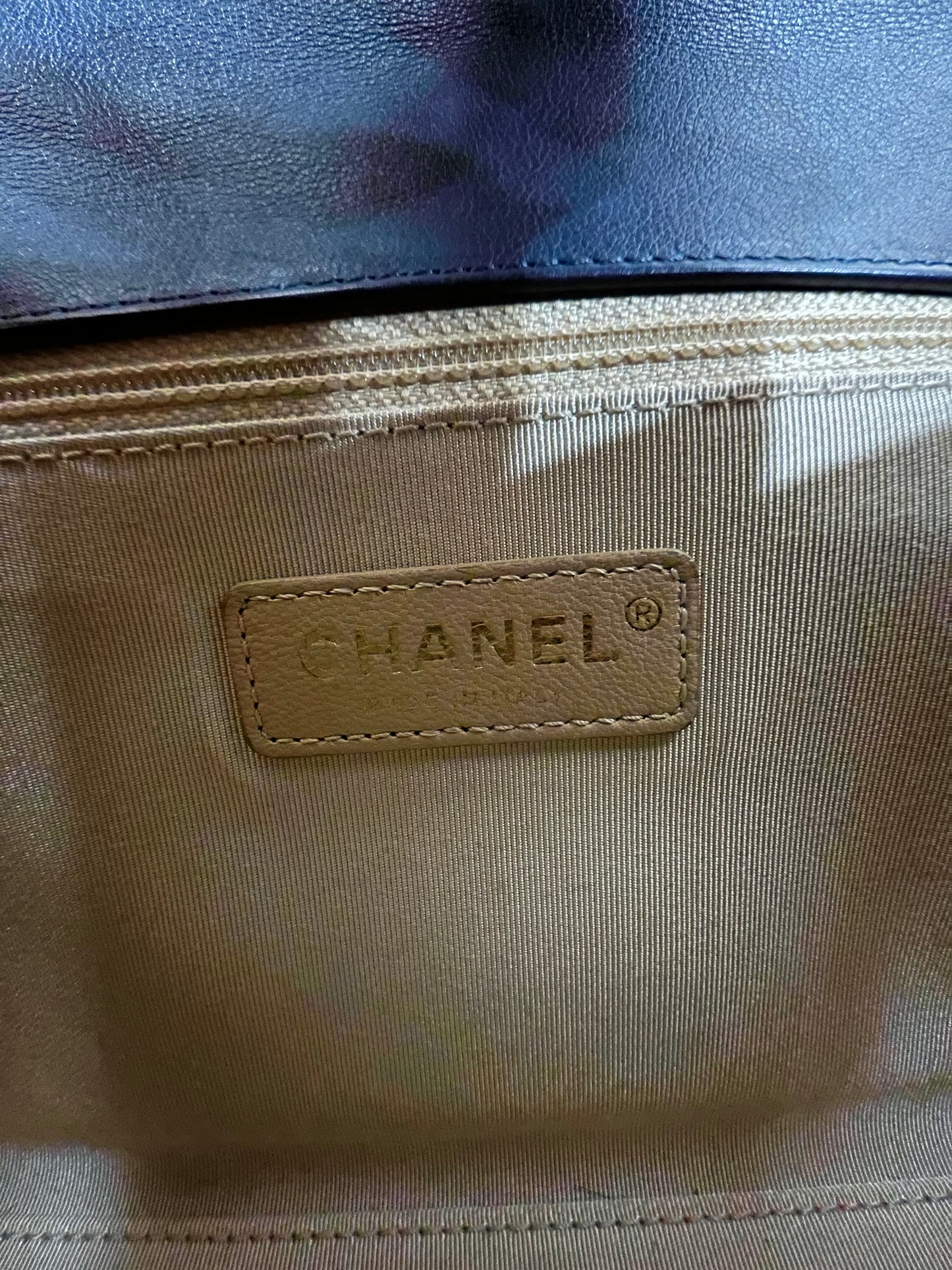 LABEL CLICK FLAP BLUE