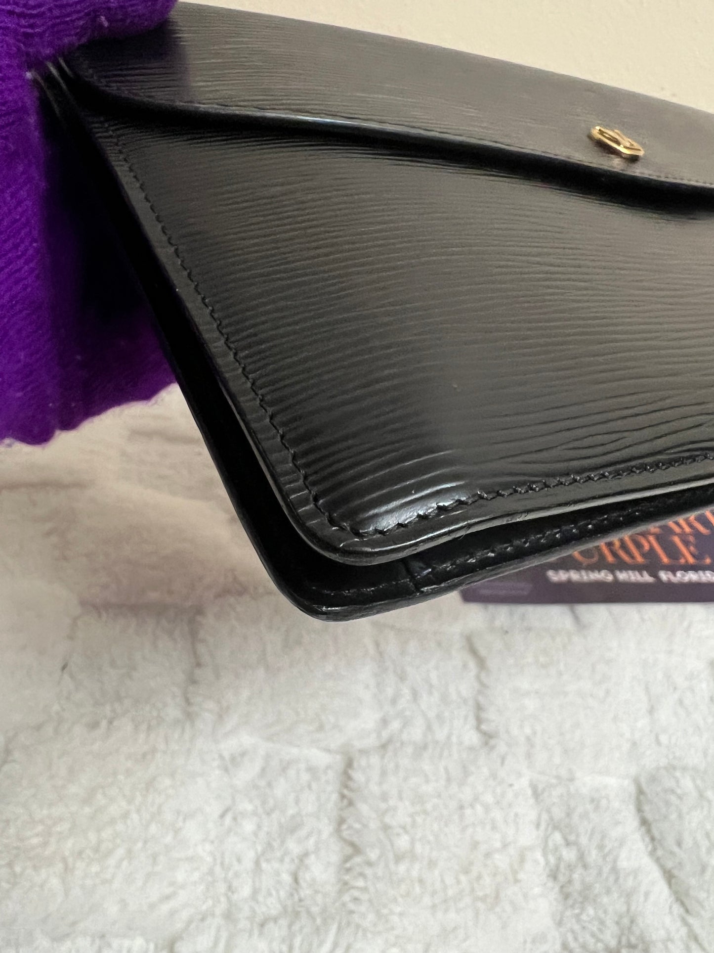 MONTAIGENE EPI CLUTCH BLACK