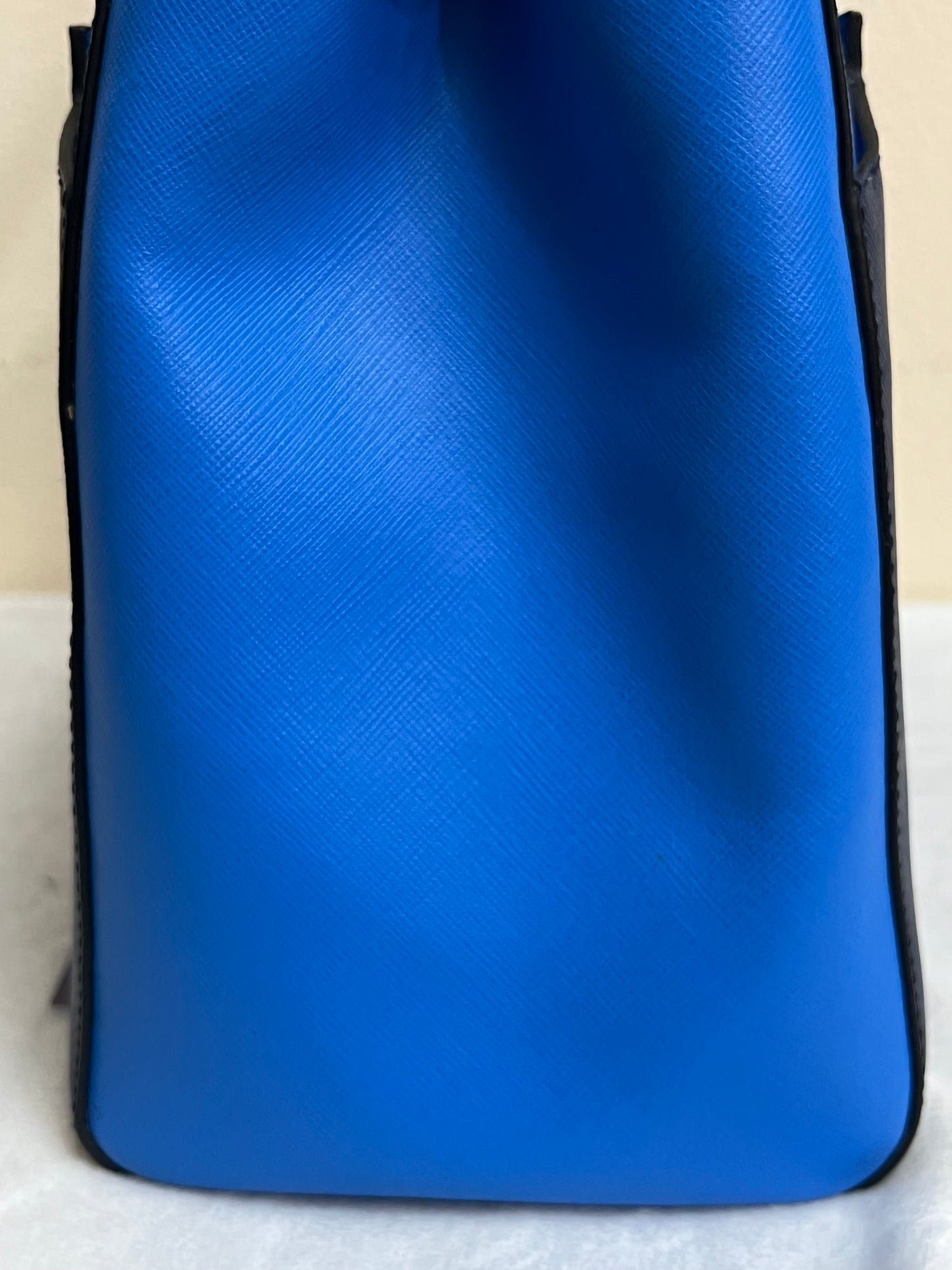 MCM SAFFIANO BLUE