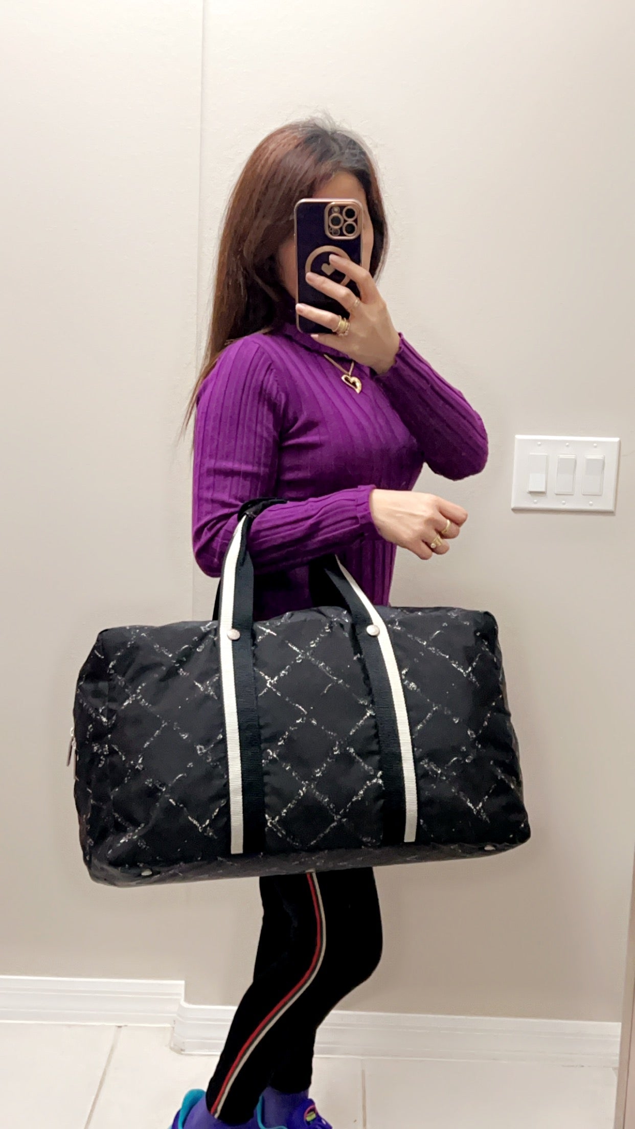 CHANEL TRAVEL LINE BOSTON BAG