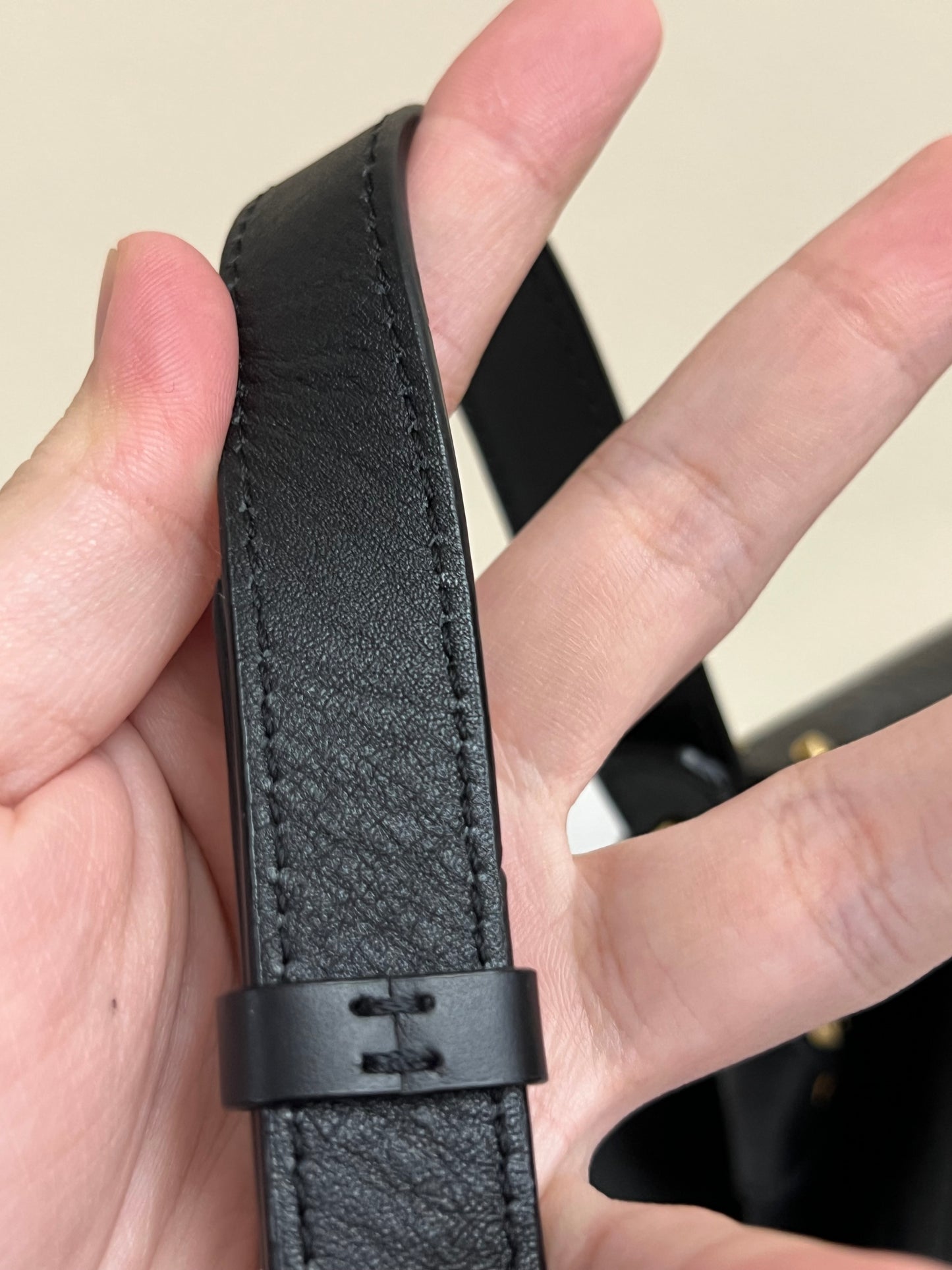MCM PATRICIA STUDDED BLACK