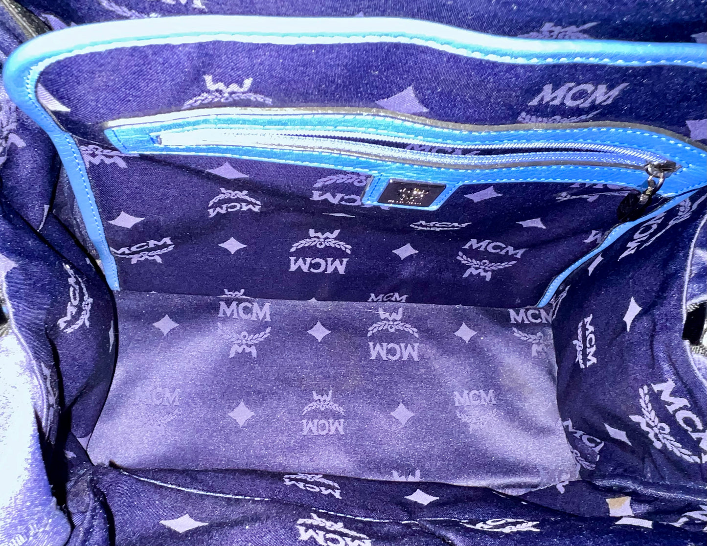 MCM BAGPACK LIMITED EDITION BLUE