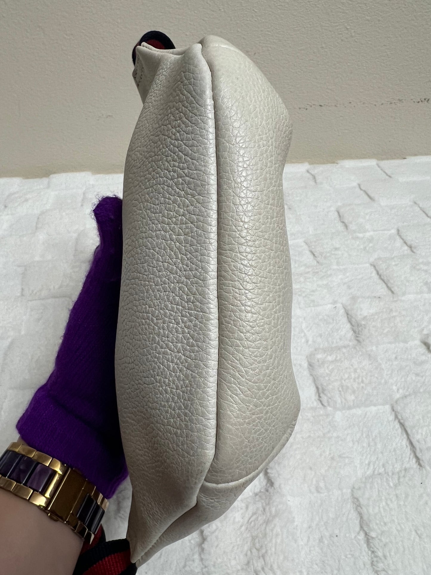 G_G BELT BAG WHITE