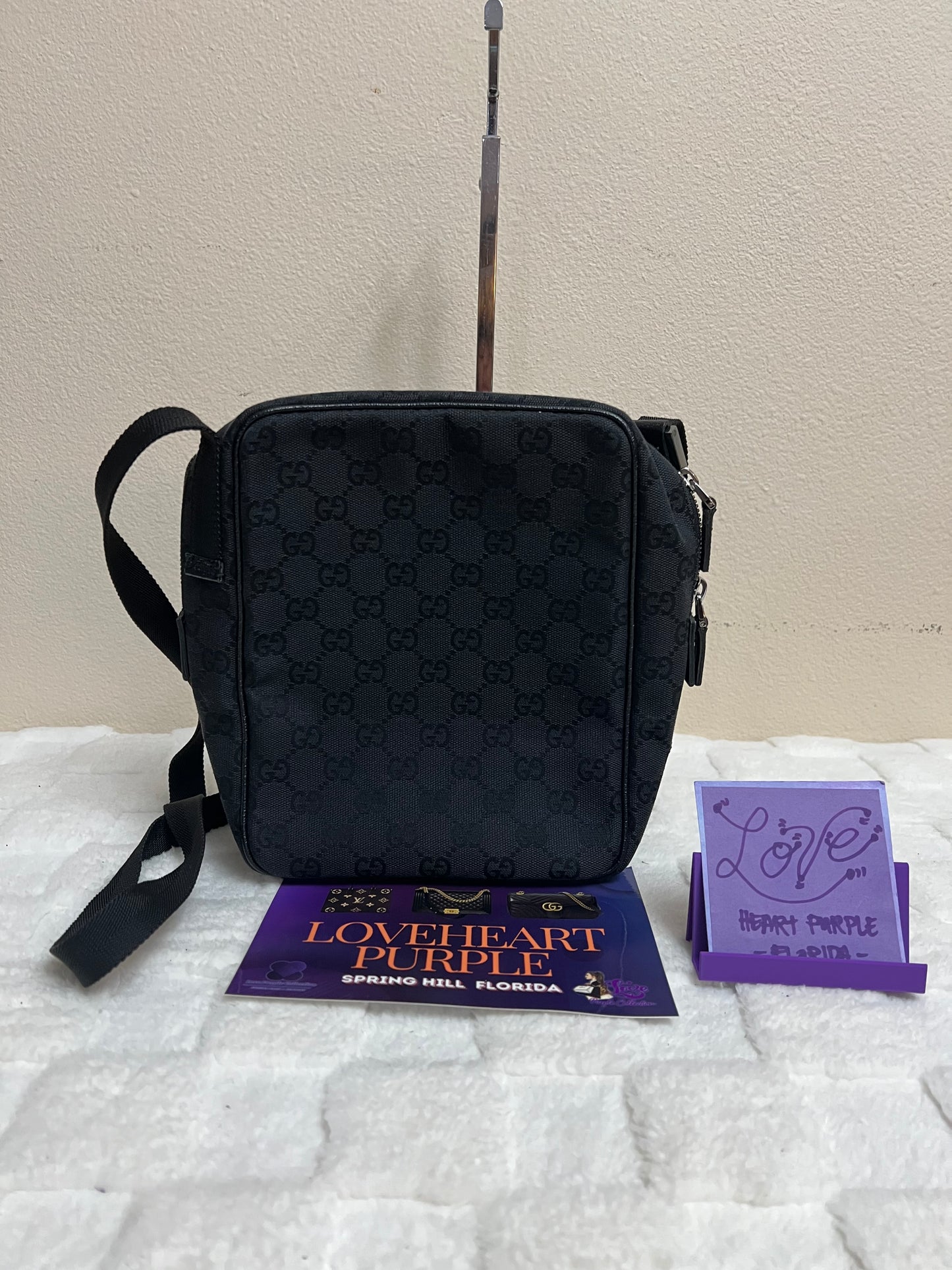 G _ G CROSSBODY BLACK
