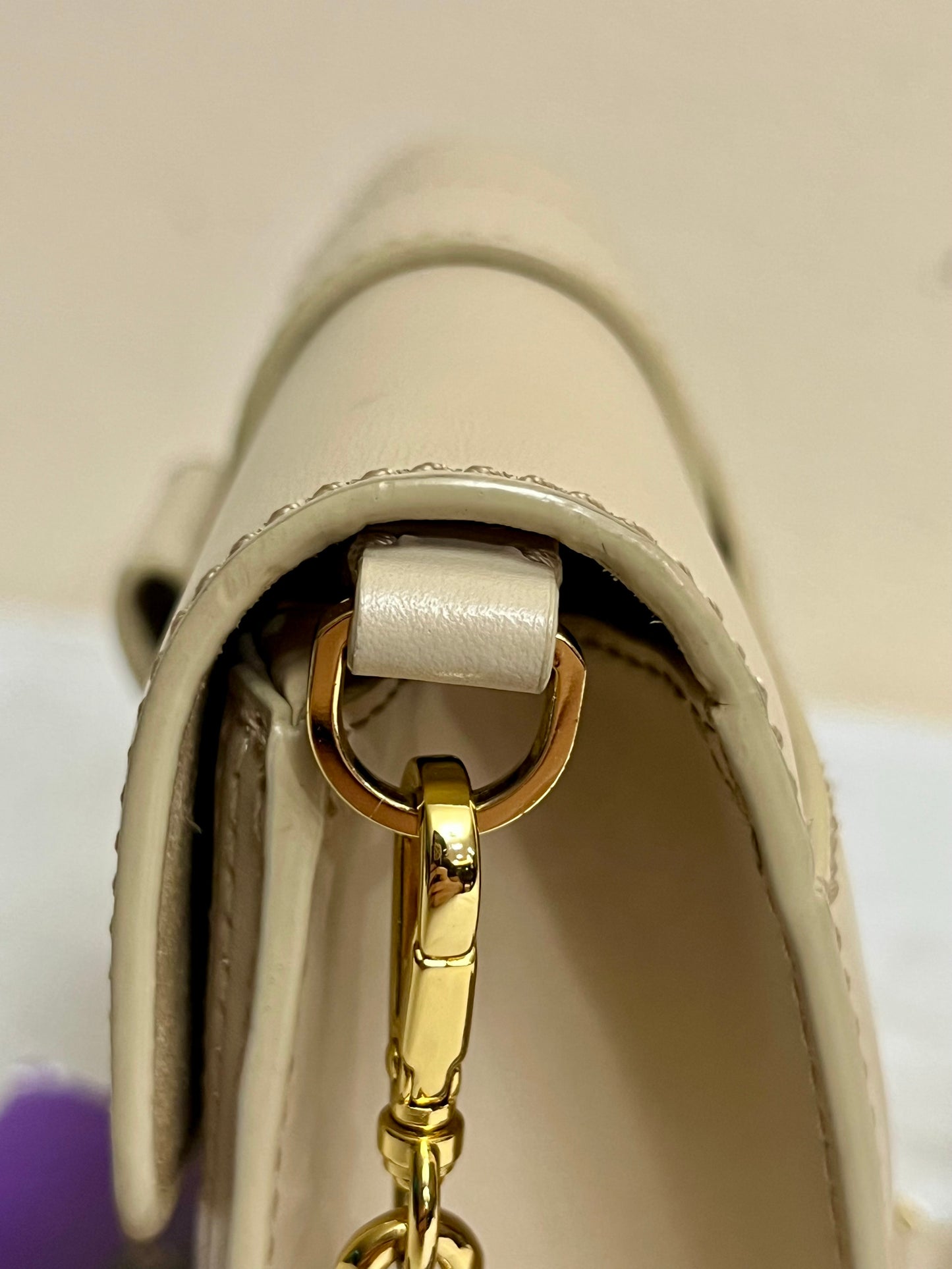 MCM Tracy Laurel Leather Chain Crossbody.