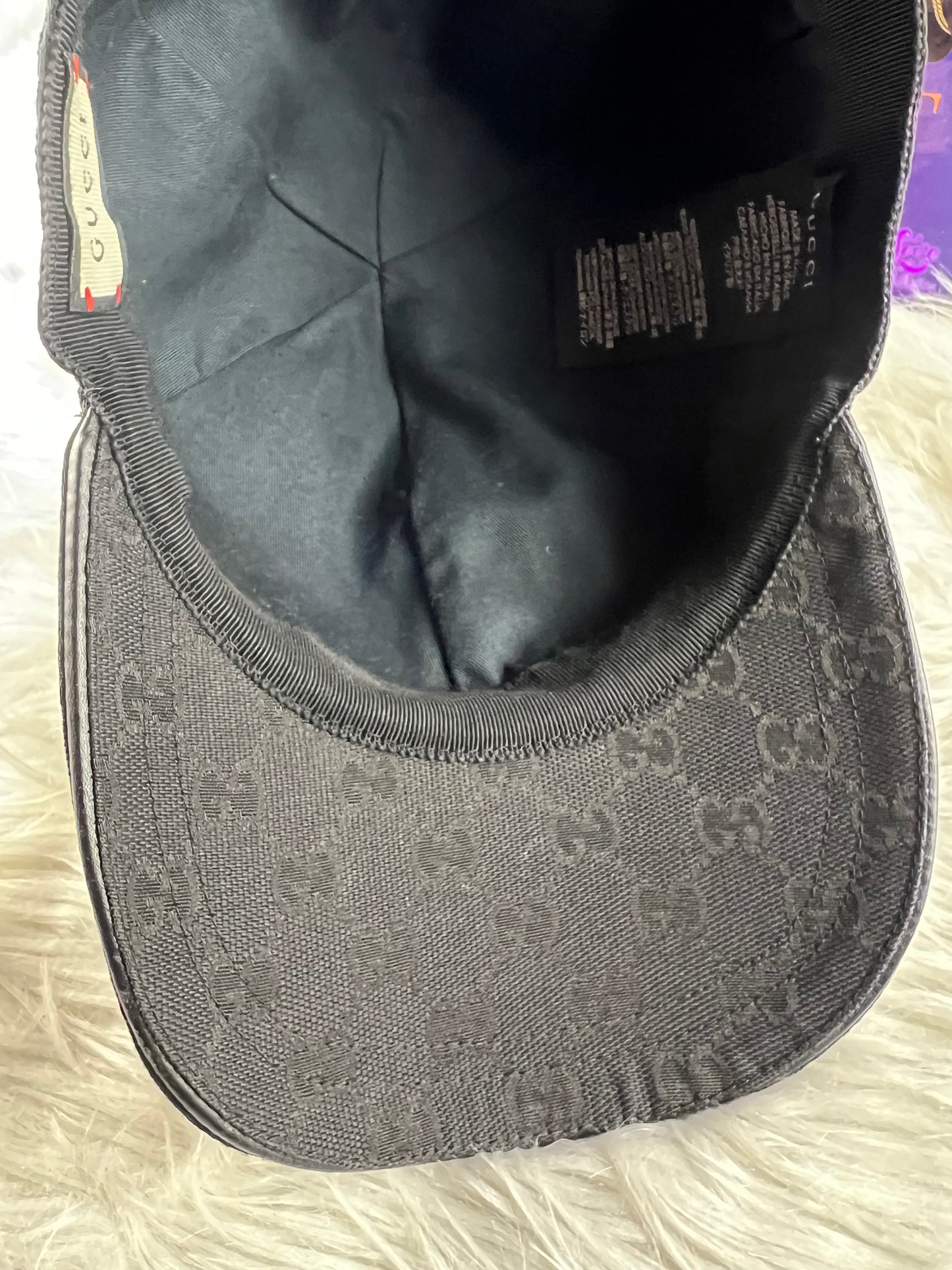 BASEBALL CAP BLACK LARGE