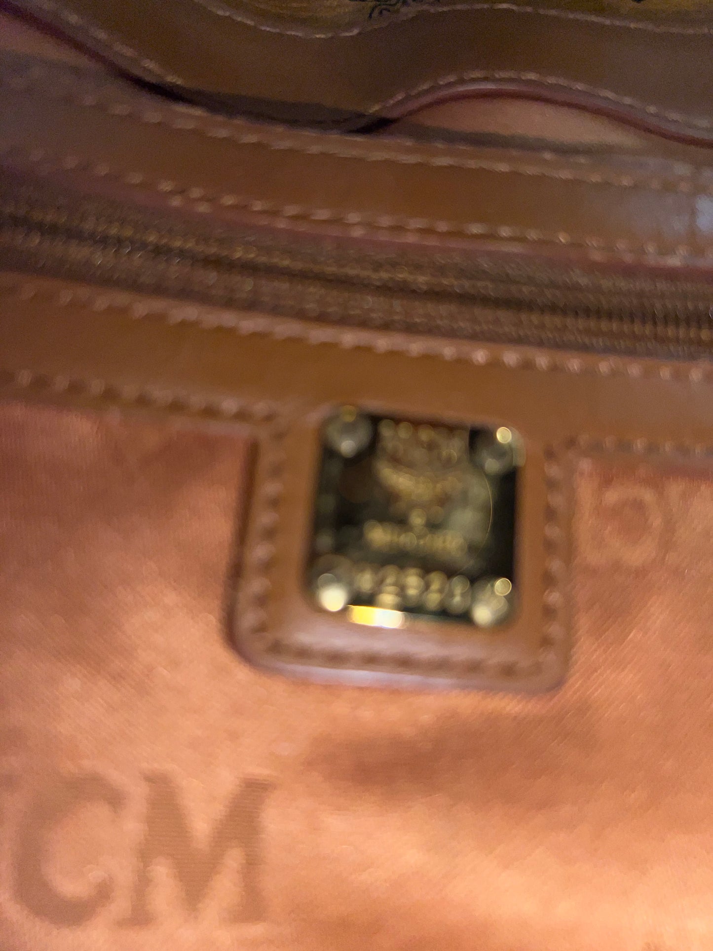 MCM COGNAC CROSSBODY
