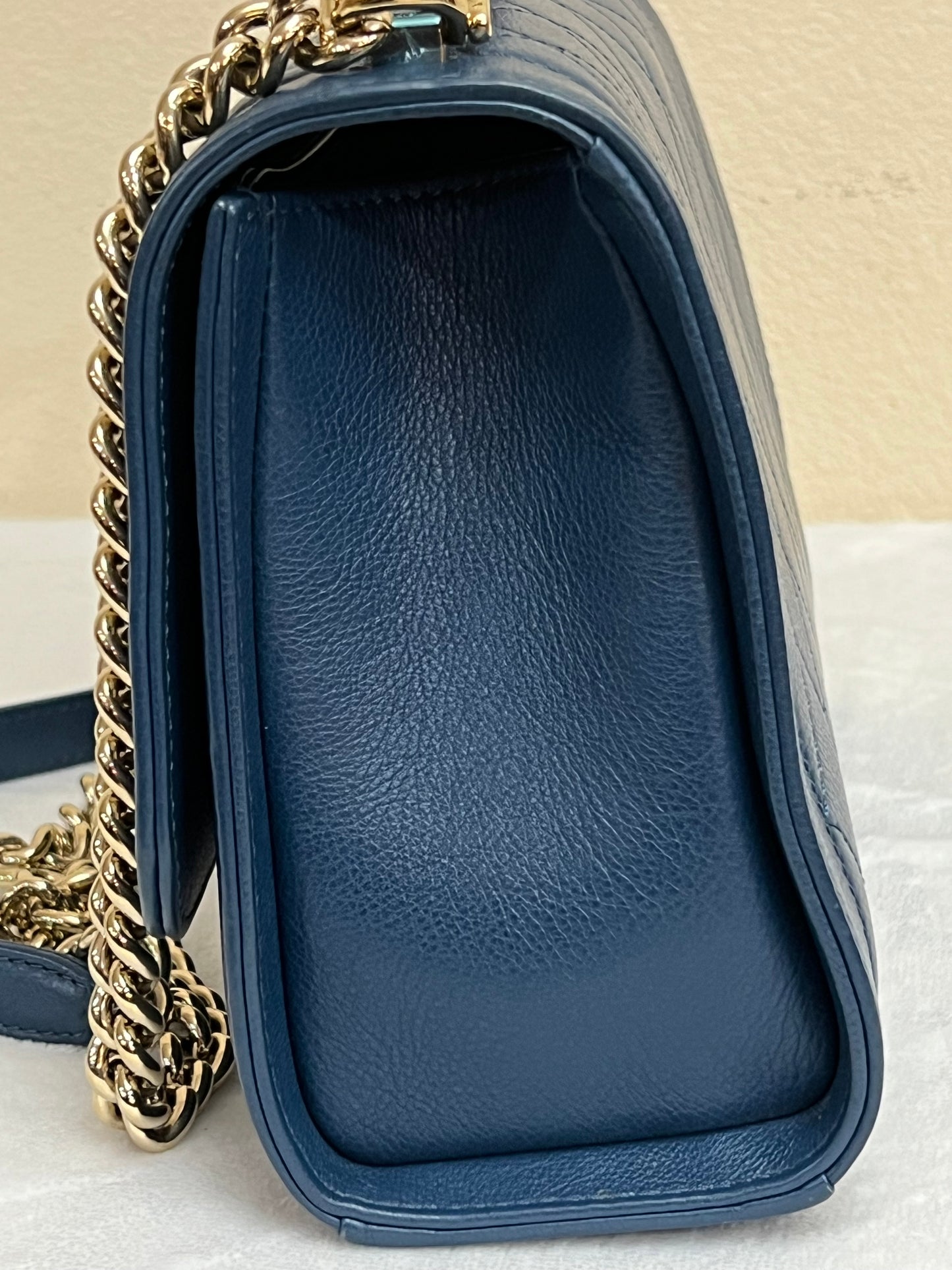 LABEL CLICK FLAP BLUE