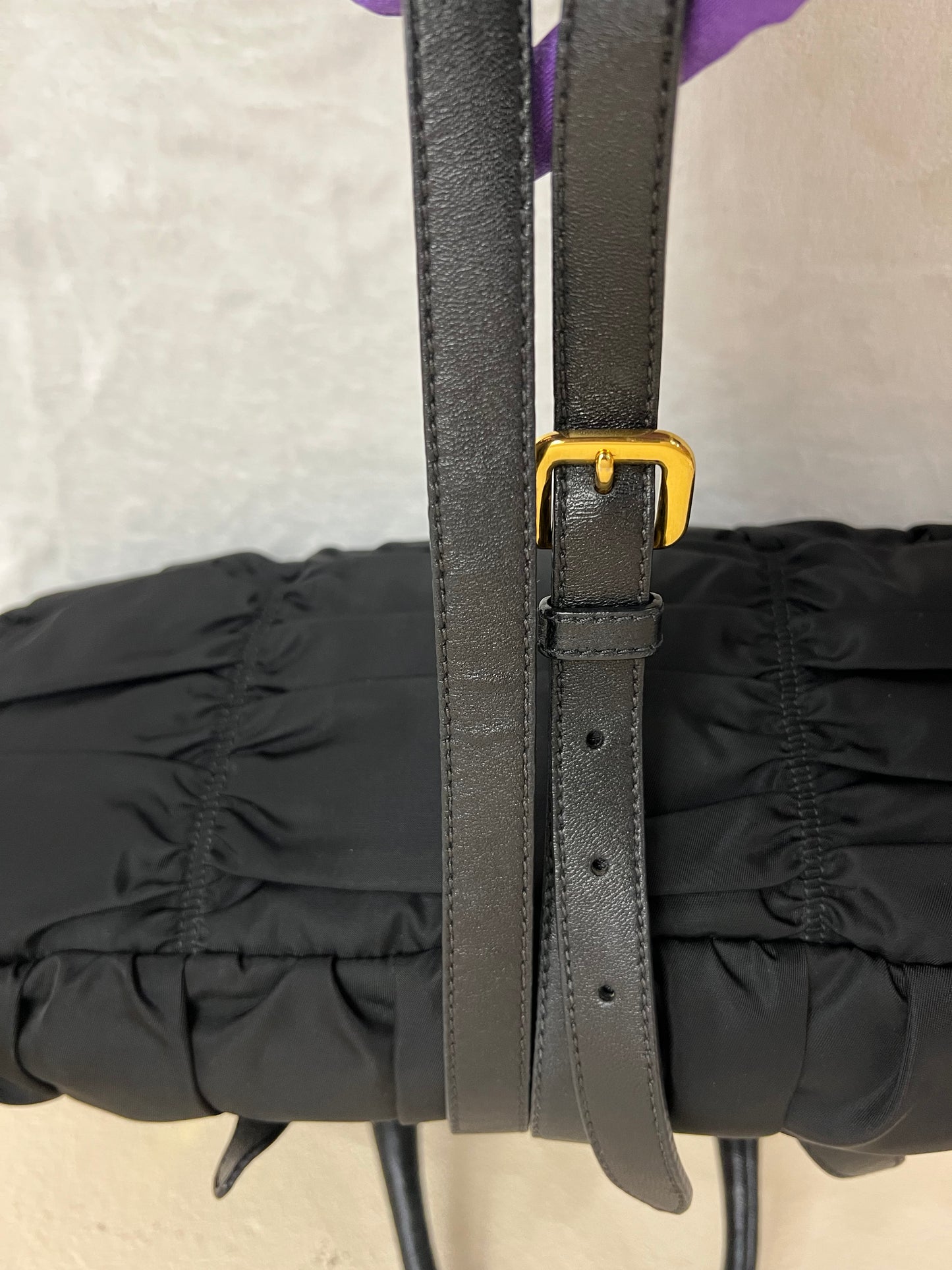 TESSUTO 2 WAY BAG BLACK