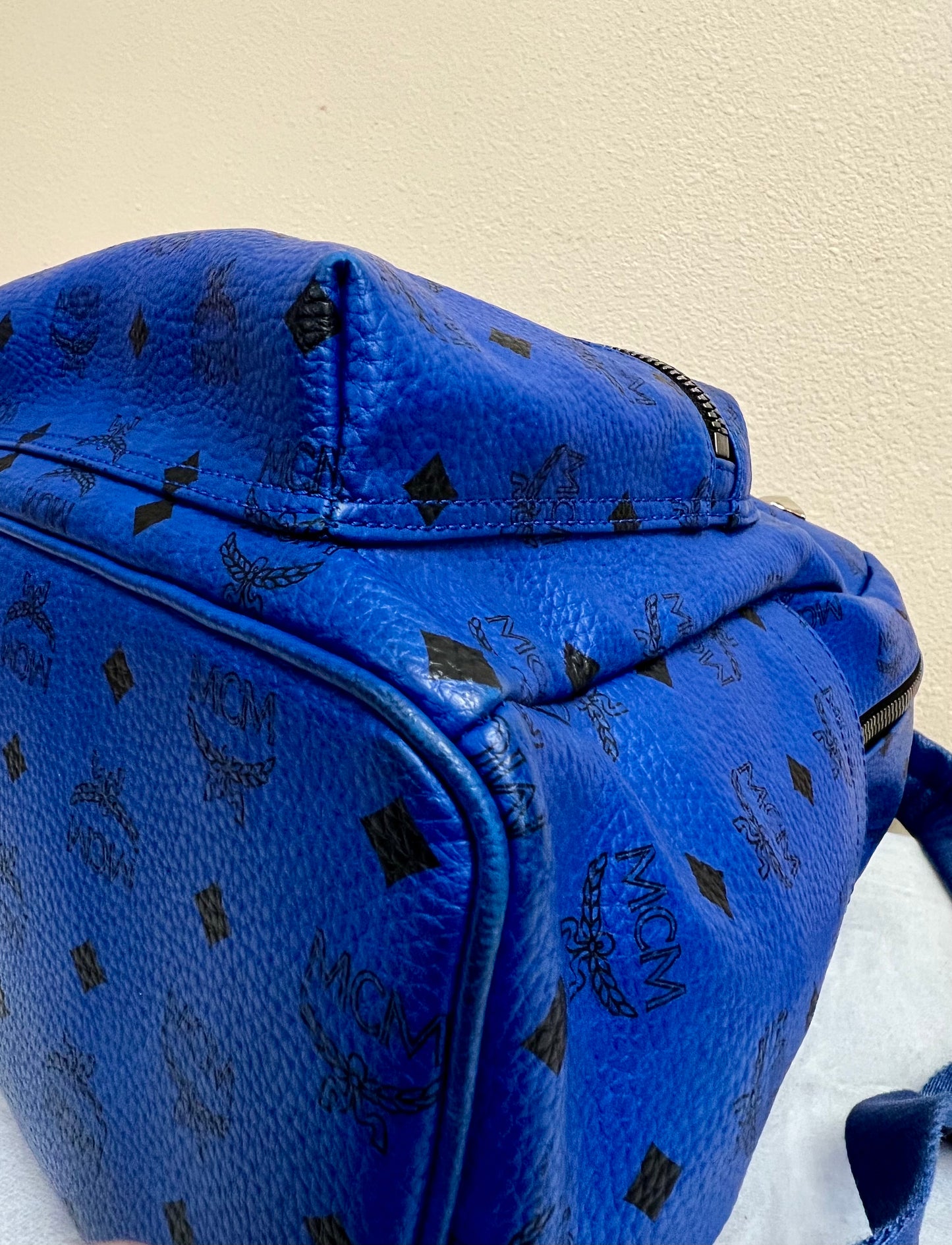 MCM BAGPACK LIMITED EDITION BLUE
