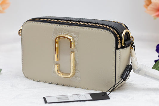 Marc Jacobs Camera Bag Cream and Black