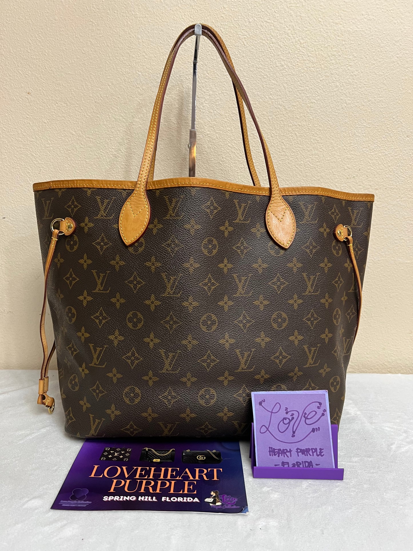 NEVERFULL MM MONOGRAM
