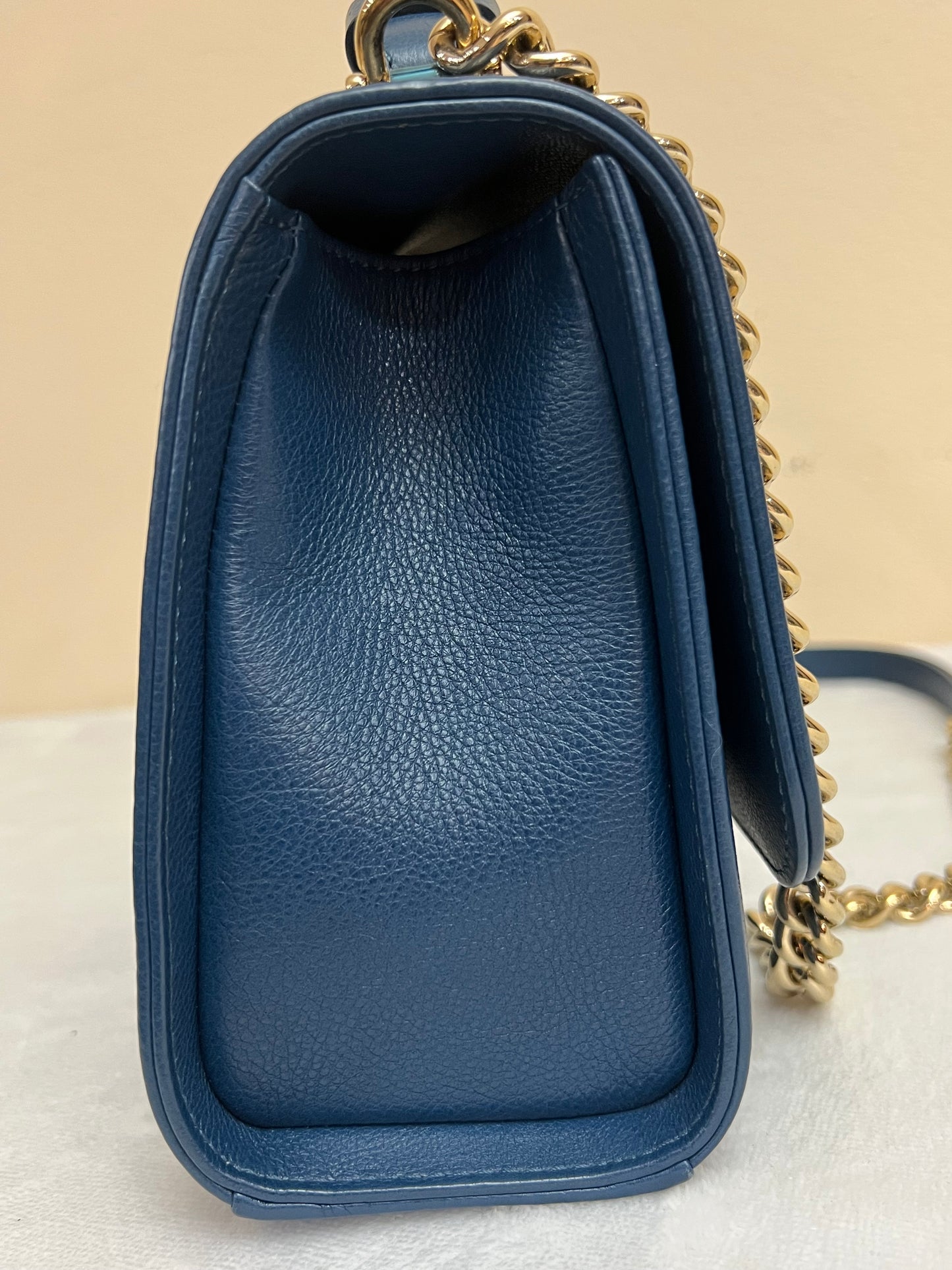 LABEL CLICK FLAP BLUE