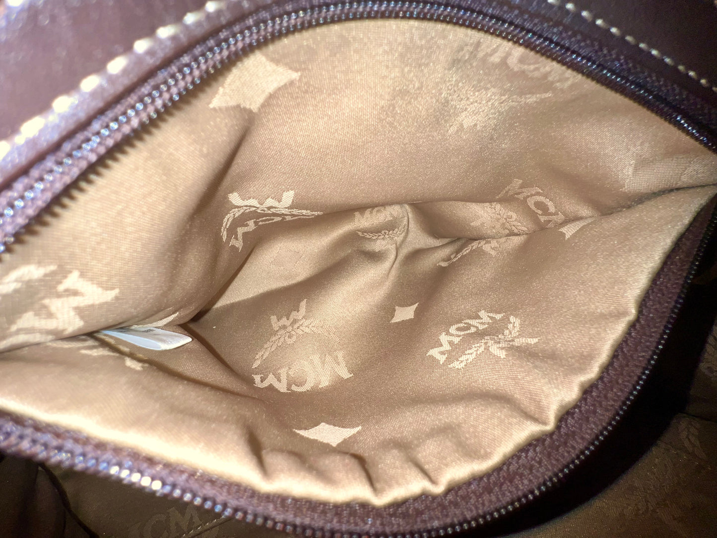 MCM CHOCO BROWN TOTE