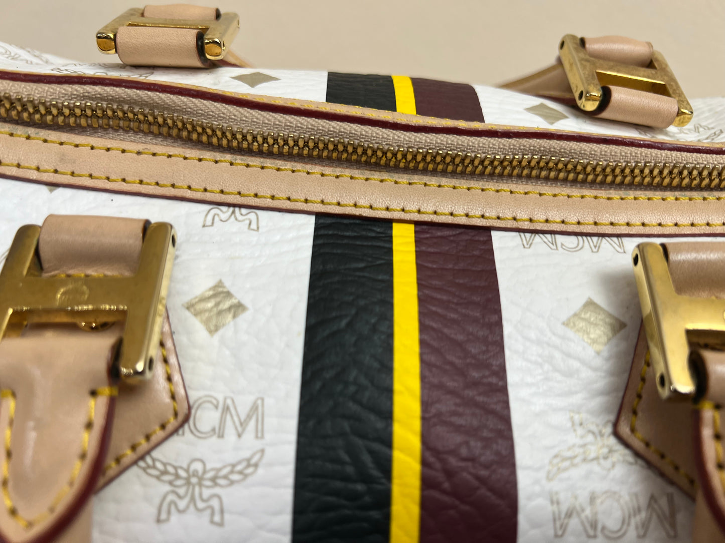 MCM BOSTON WHITE 30