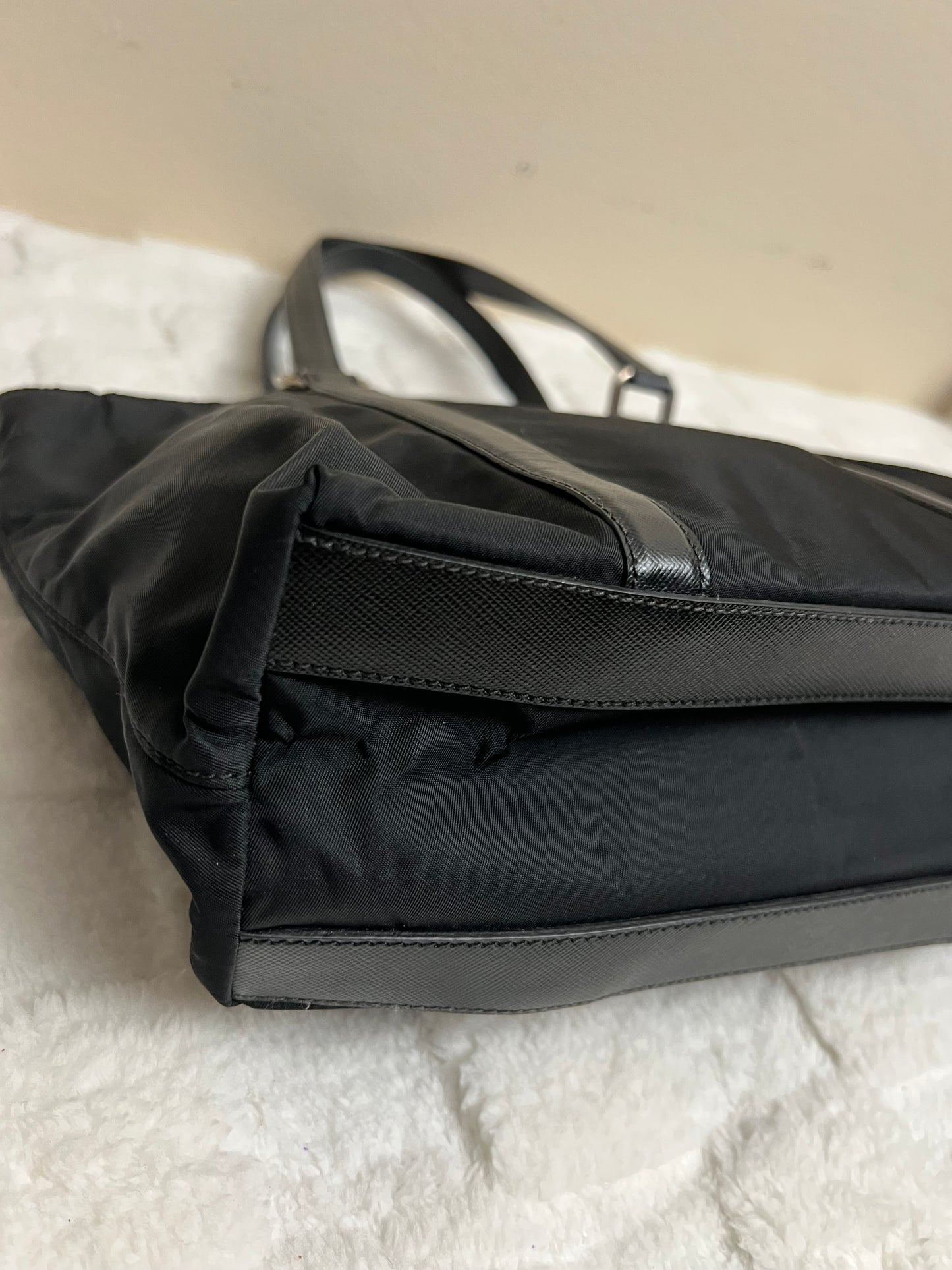 P_R_A_D_A TOTE BAG BLACK