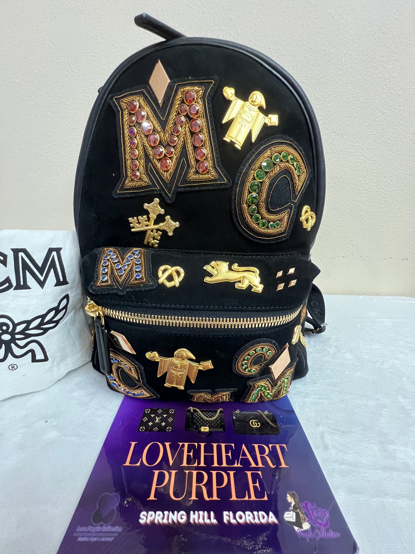 MCM STARK CROWN JEWELS BAGPACK
