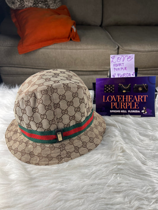 BUCKET HAT BROWN L