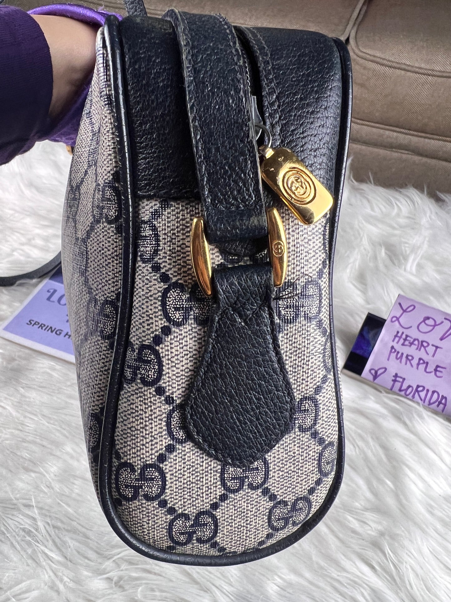 SHERRYLINE NAVY CROSSBODY BAG