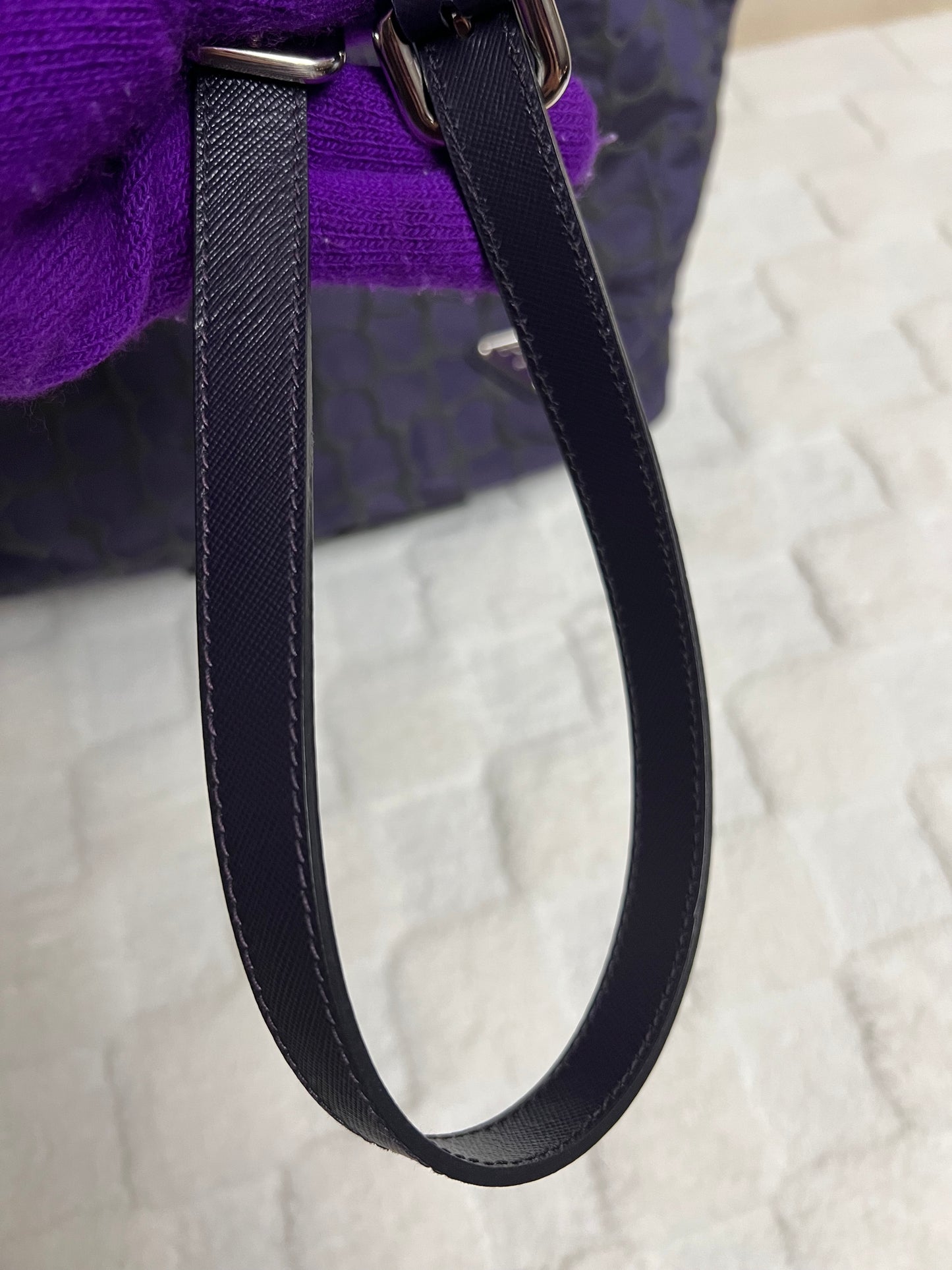 P_R_A_D_A TOTE PURPLE