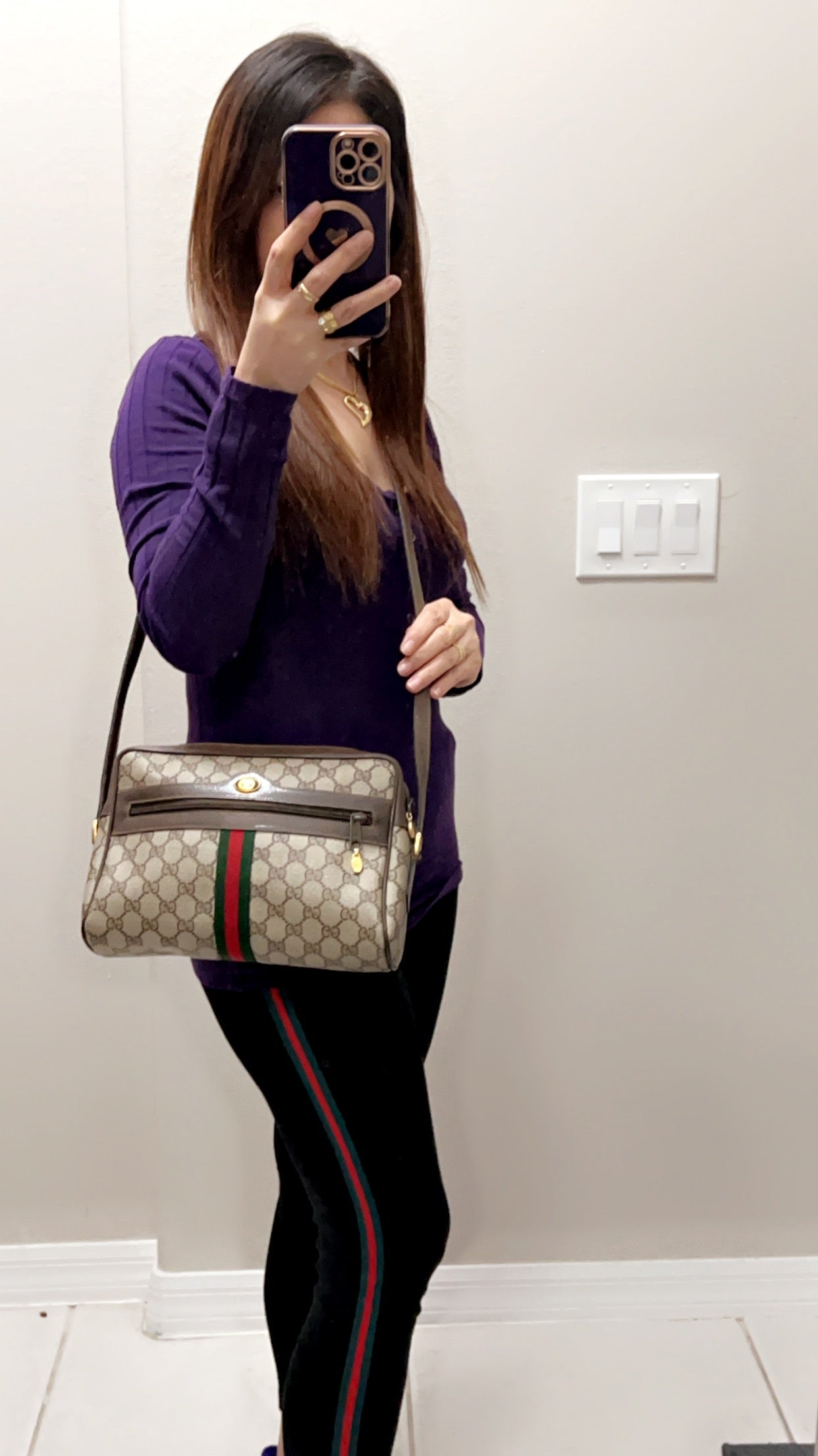 SHERRYLINE BROWN CROSSBODY BAG