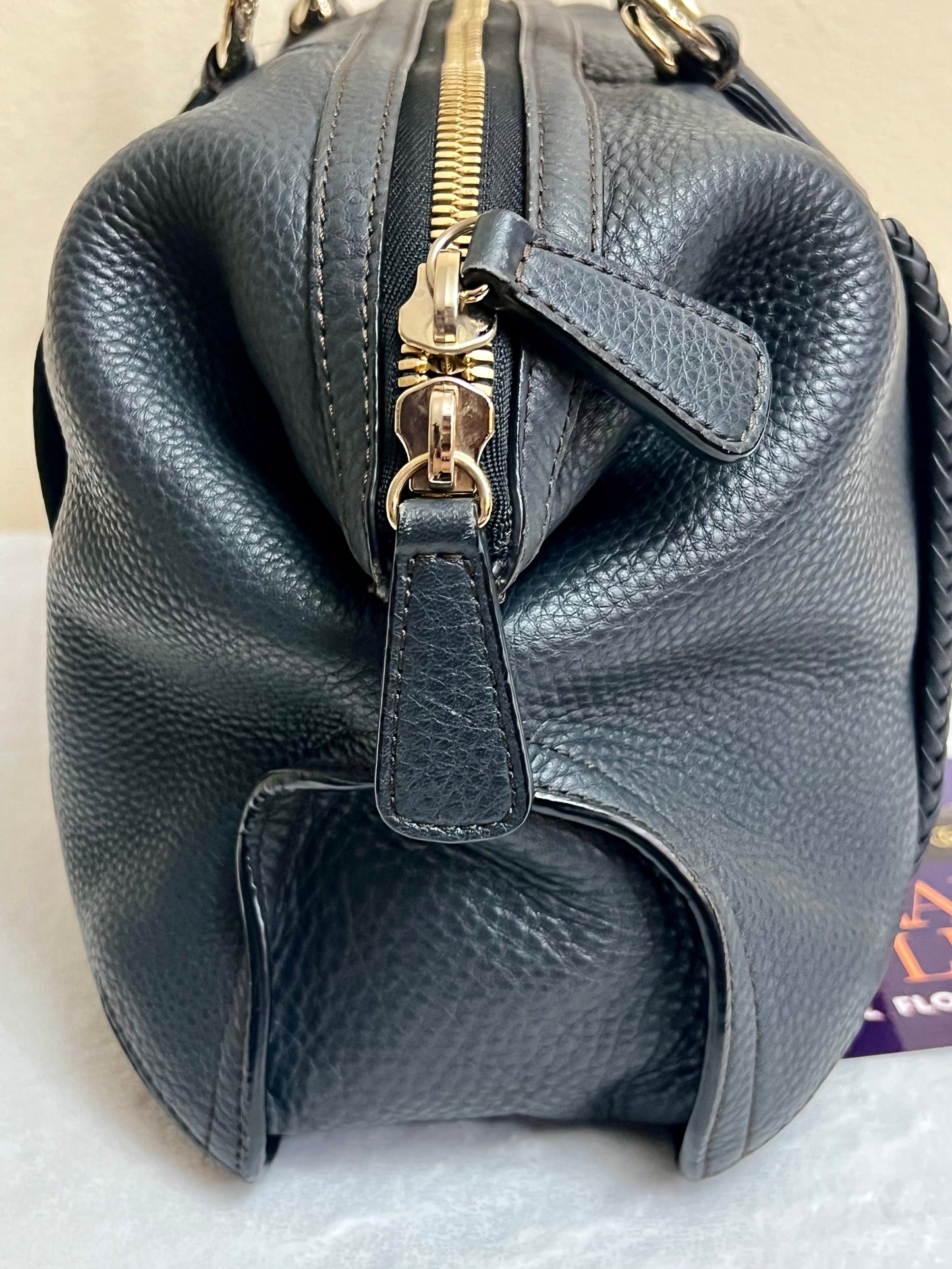 MCM BOSTON SOFT LEATHER