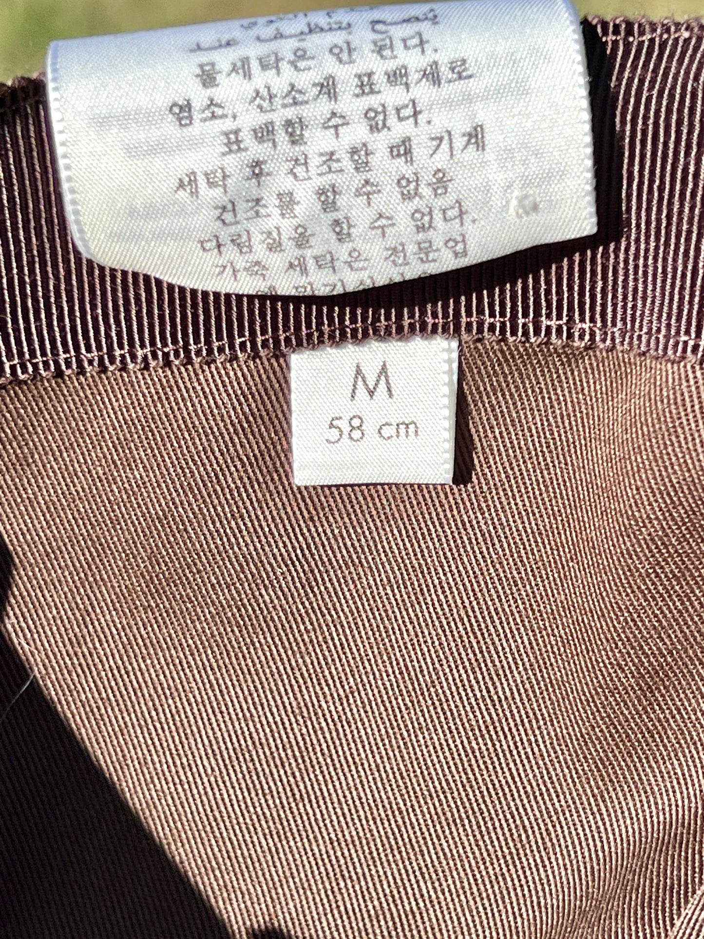 BASEBALL CAP BROWN