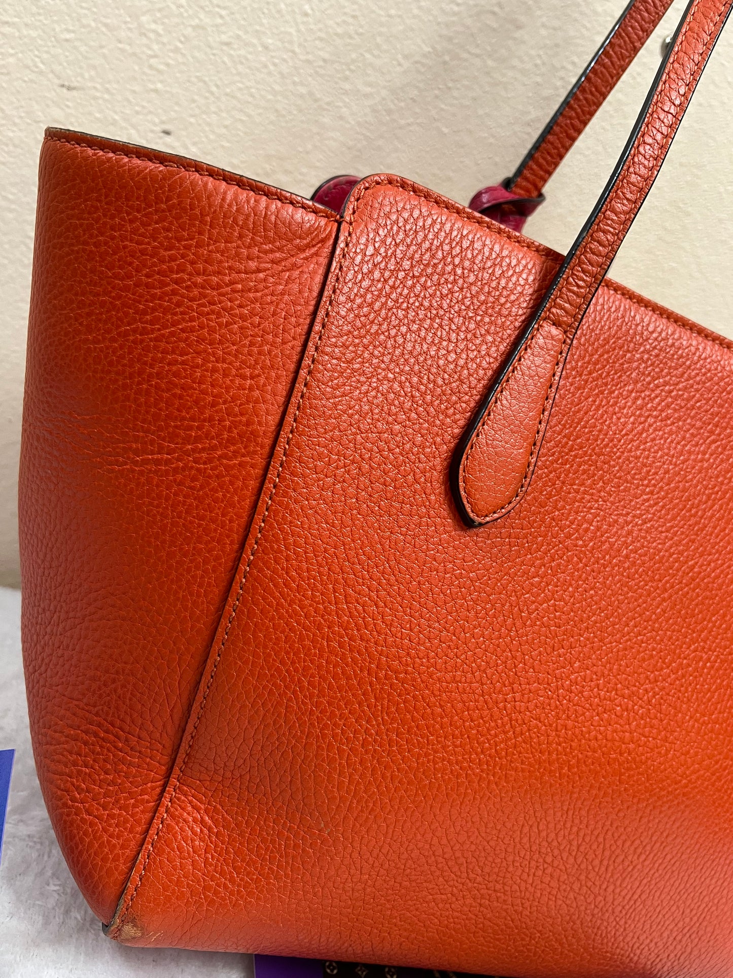 SWING TOTE BAG ORANGE