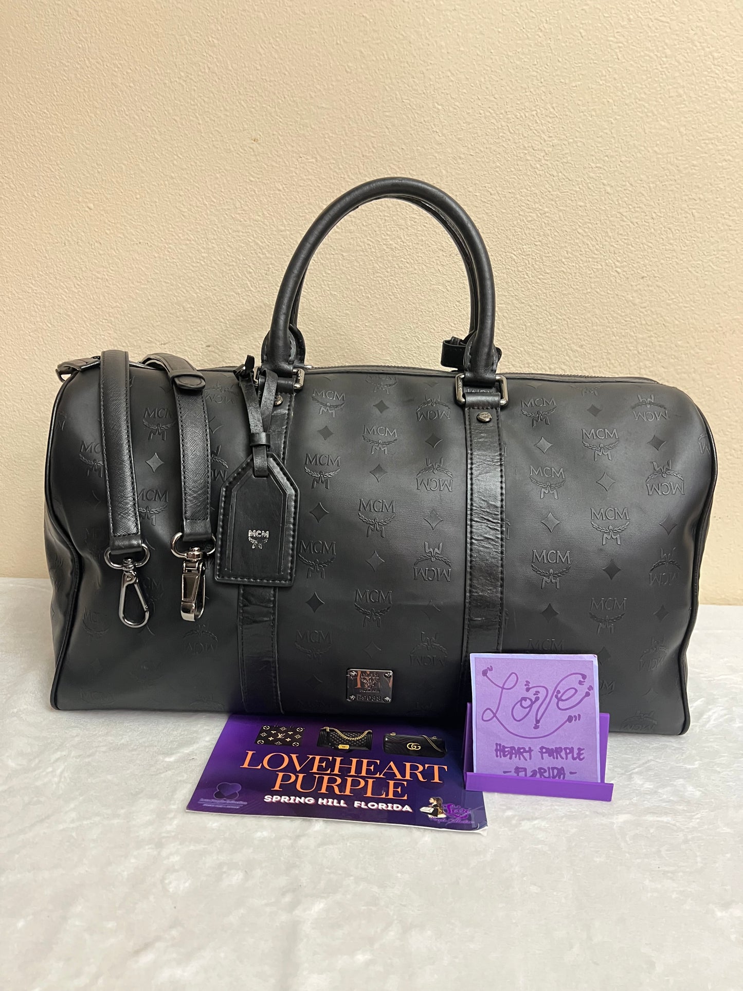 DUFFLE 45 BLACK ON BLACK
