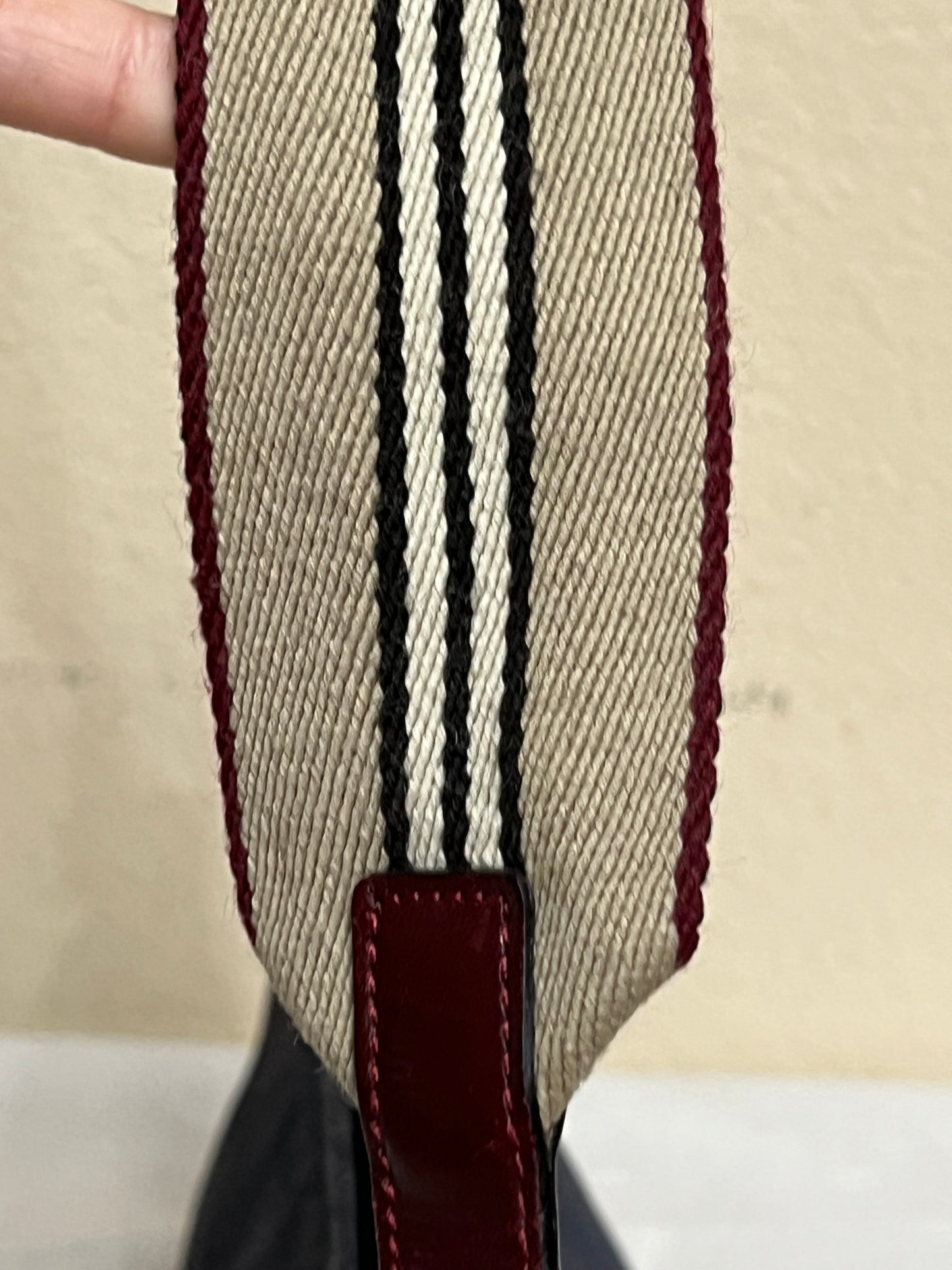 BURBERRY DENIM SHOULDER BAG