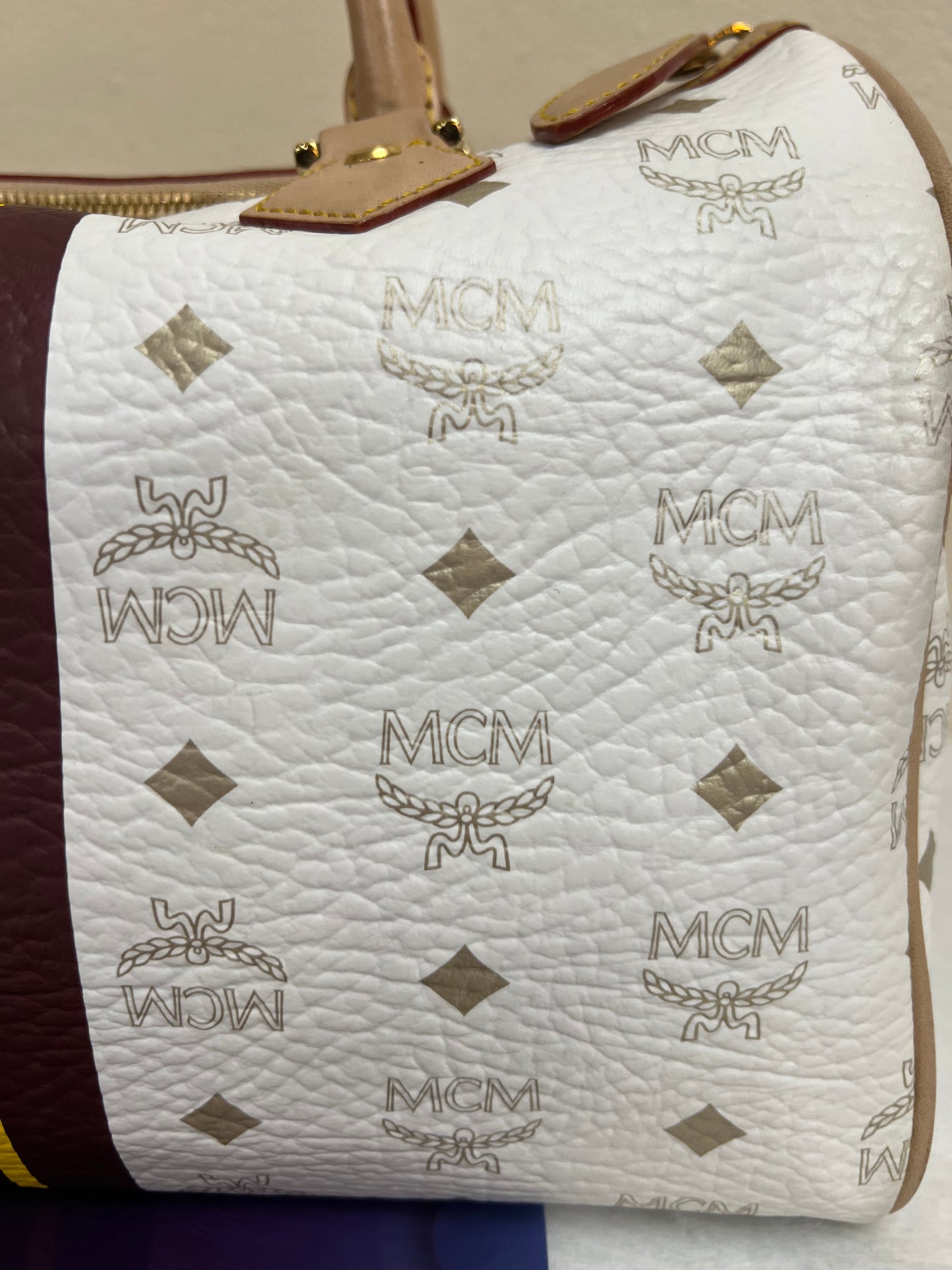 MCM BOSTON WHITE 30