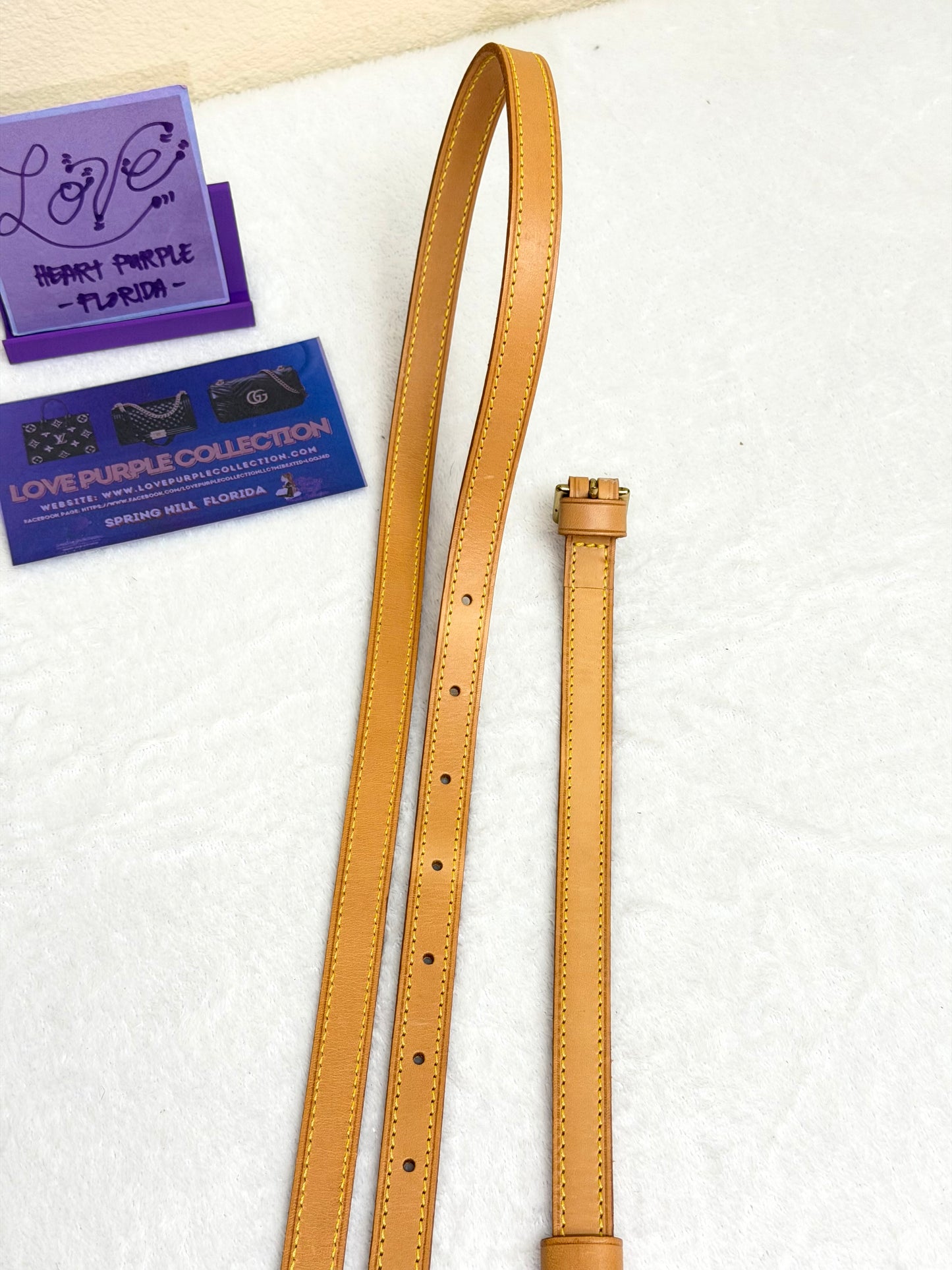 VACHETTA STRAP LOUIS VUITTON