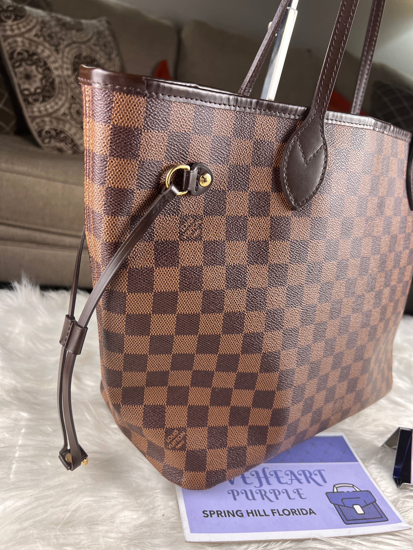 NEVERFULL MM DAMIER EBENE