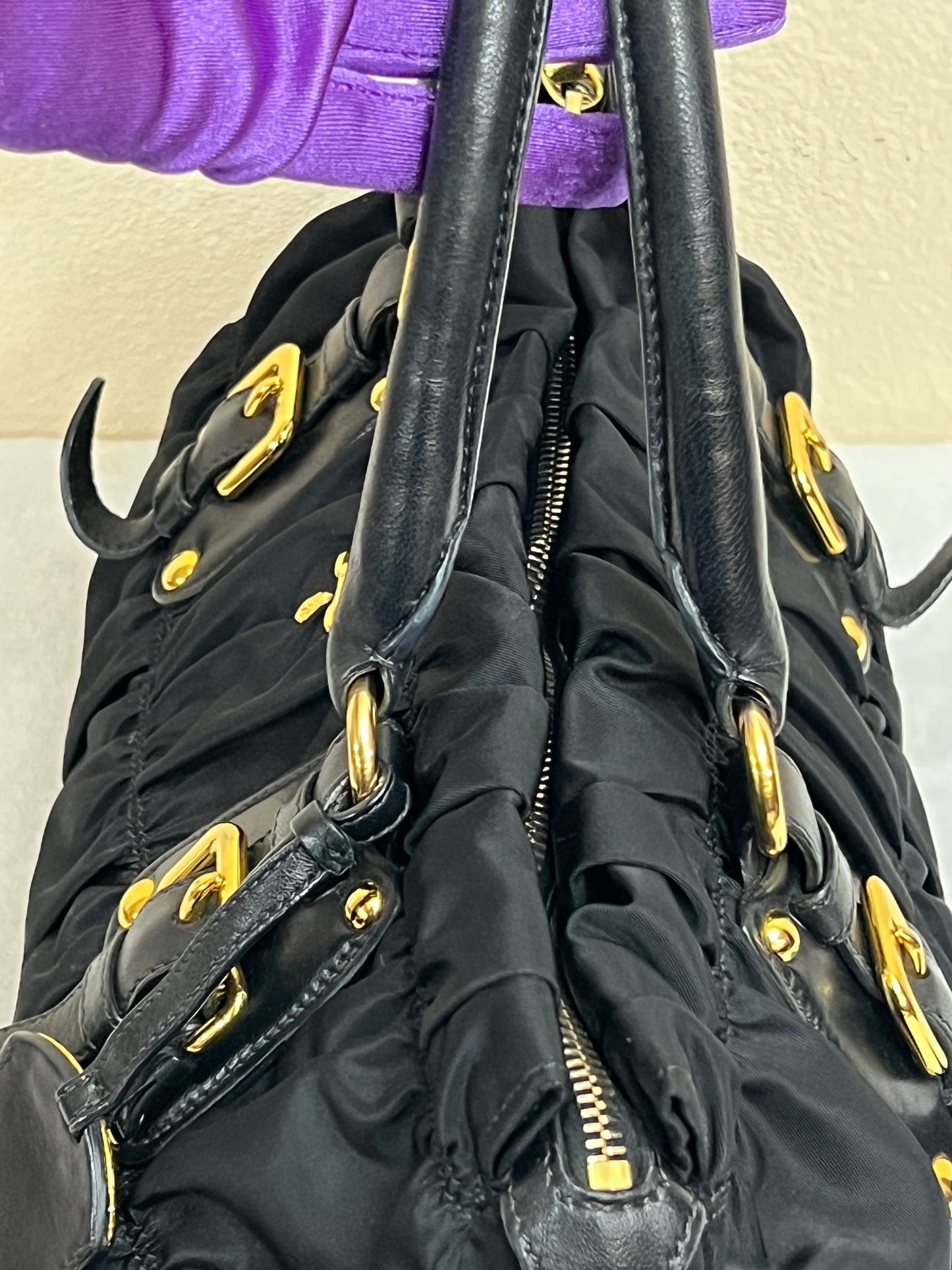 TESSUTO 2 WAY BAG BLACK