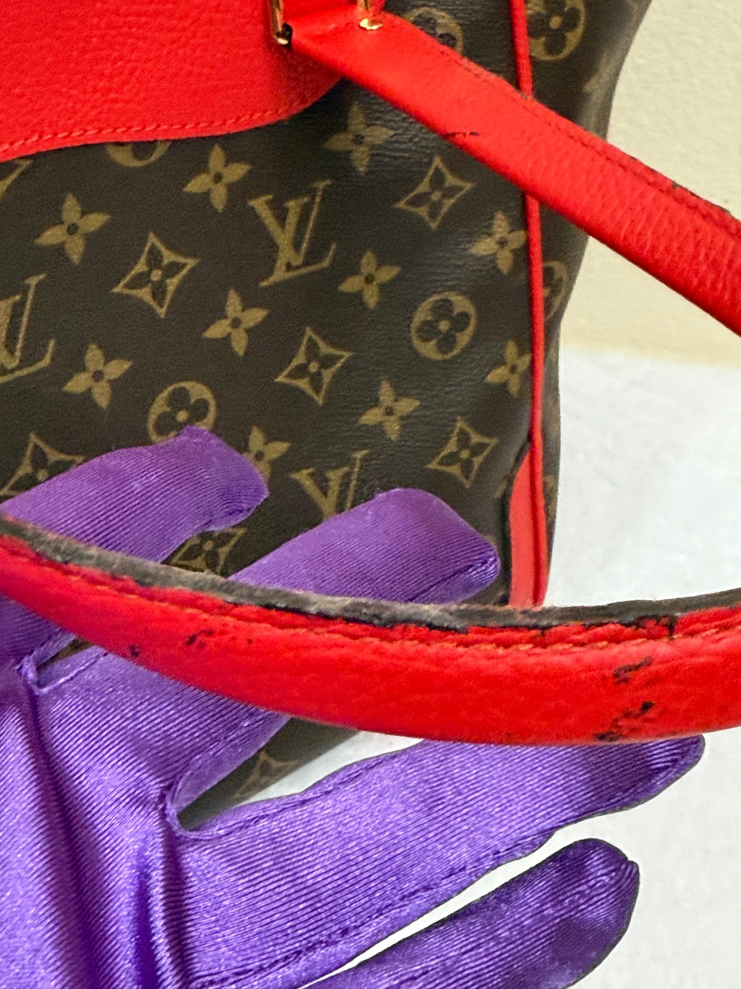 ESTRELA NM MONOGRAM RED