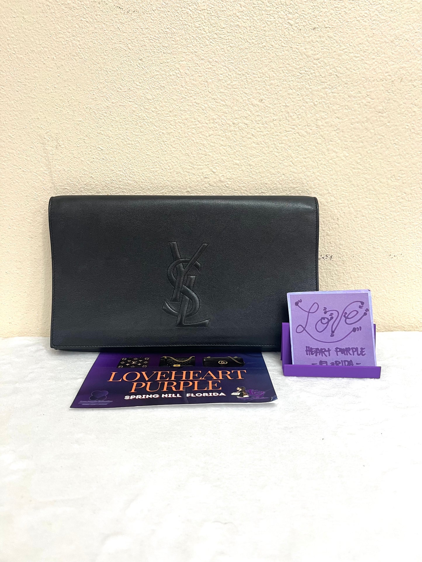 BELLE DE JOUR CLUTCH BLACK