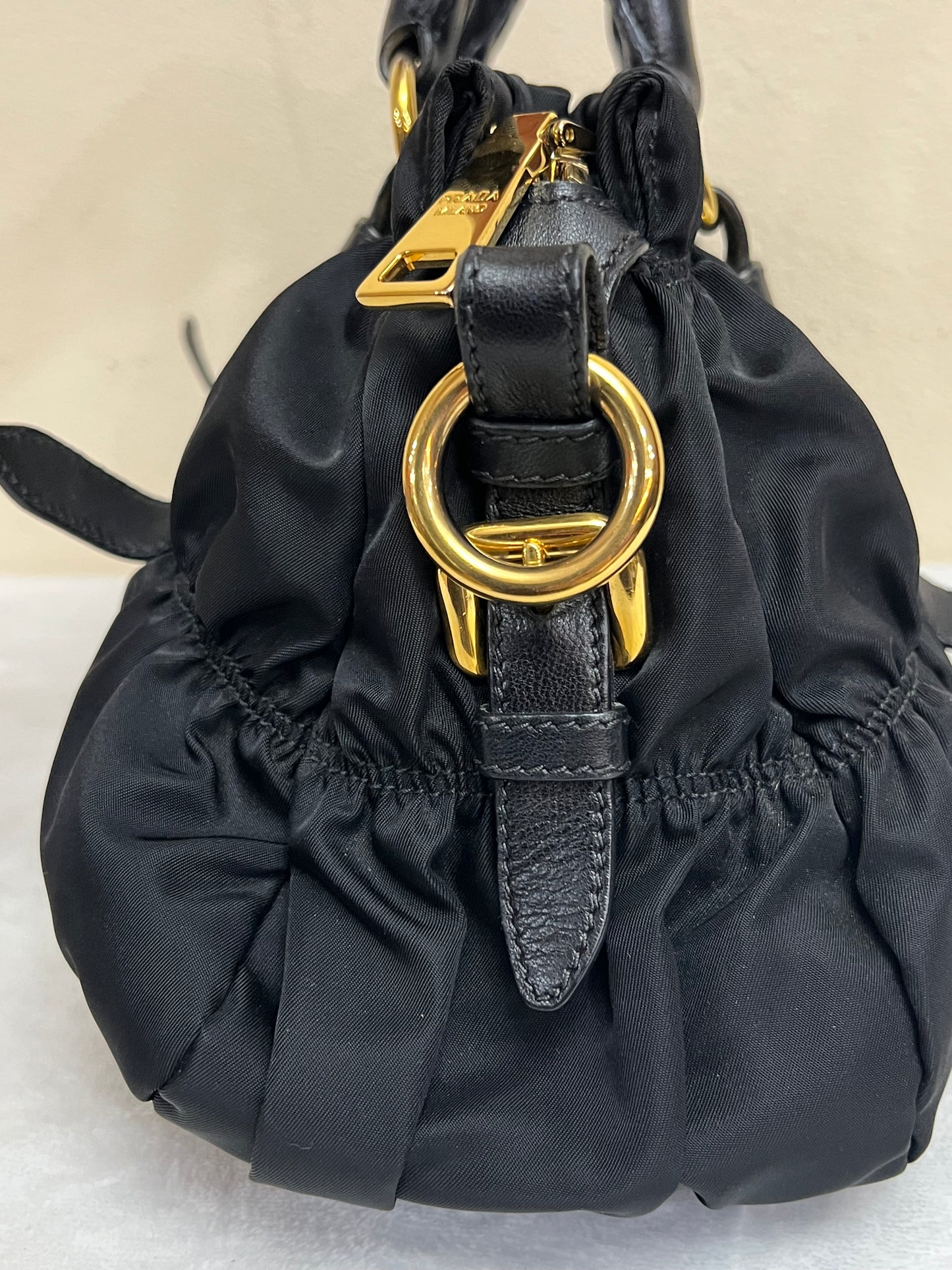 TESSUTO 2 WAY BAG BLACK