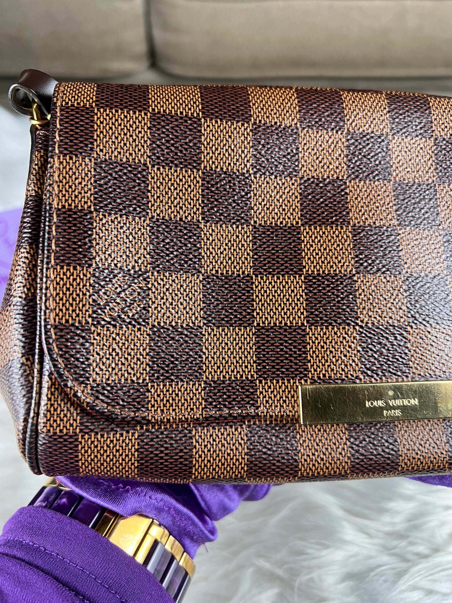 FAVORITE PM DAMIER EBENE